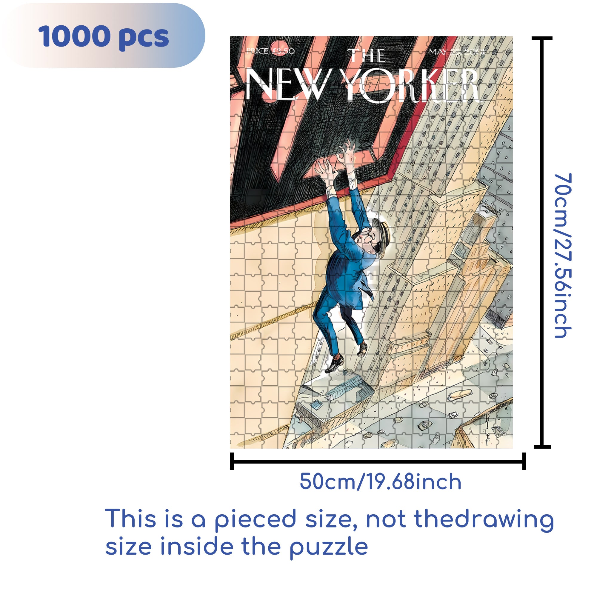 A Critical Moment 500pcs/1000pcs Jigsaw Puzzle, Scratch-Resistant, Interactive Family Game & Brain-Boosting DIY Decor, Perfect for Halloween, Christmas & New Year Gifts, Family Puzzle Game