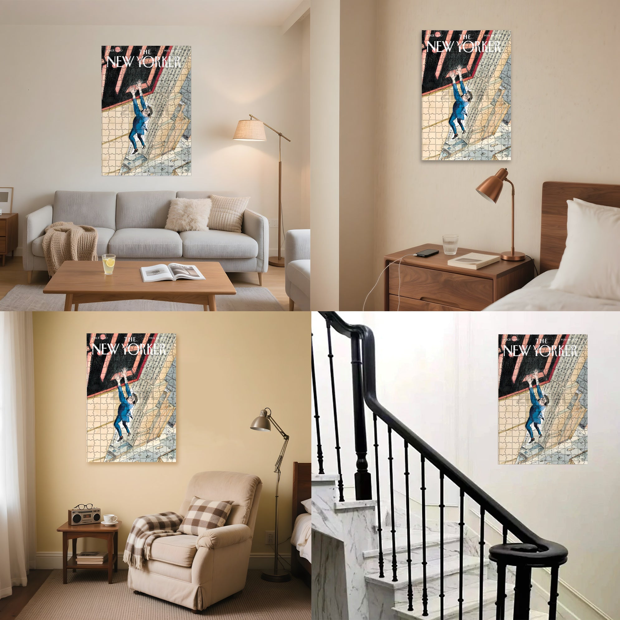 A Critical Moment 500pcs/1000pcs Jigsaw Puzzle, Scratch-Resistant, Interactive Family Game & Brain-Boosting DIY Decor, Perfect for Halloween, Christmas & New Year Gifts, Family Puzzle Game