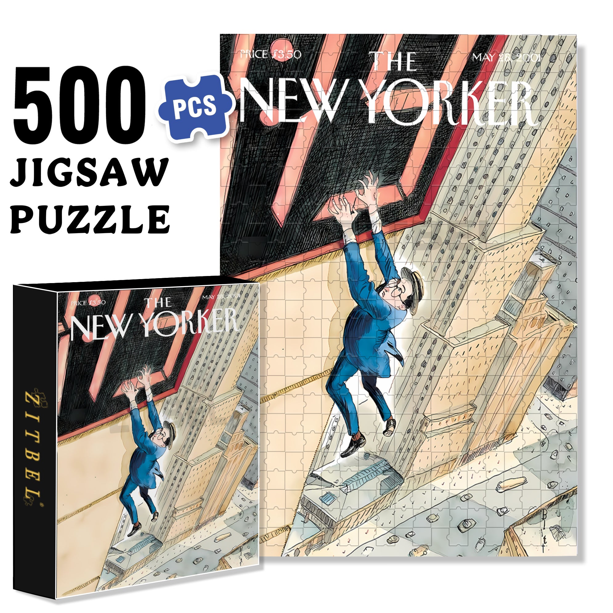 A Critical Moment 500pcs/1000pcs Jigsaw Puzzle, Scratch-Resistant, Interactive Family Game & Brain-Boosting DIY Decor, Perfect for Halloween, Christmas & New Year Gifts, Family Puzzle Game