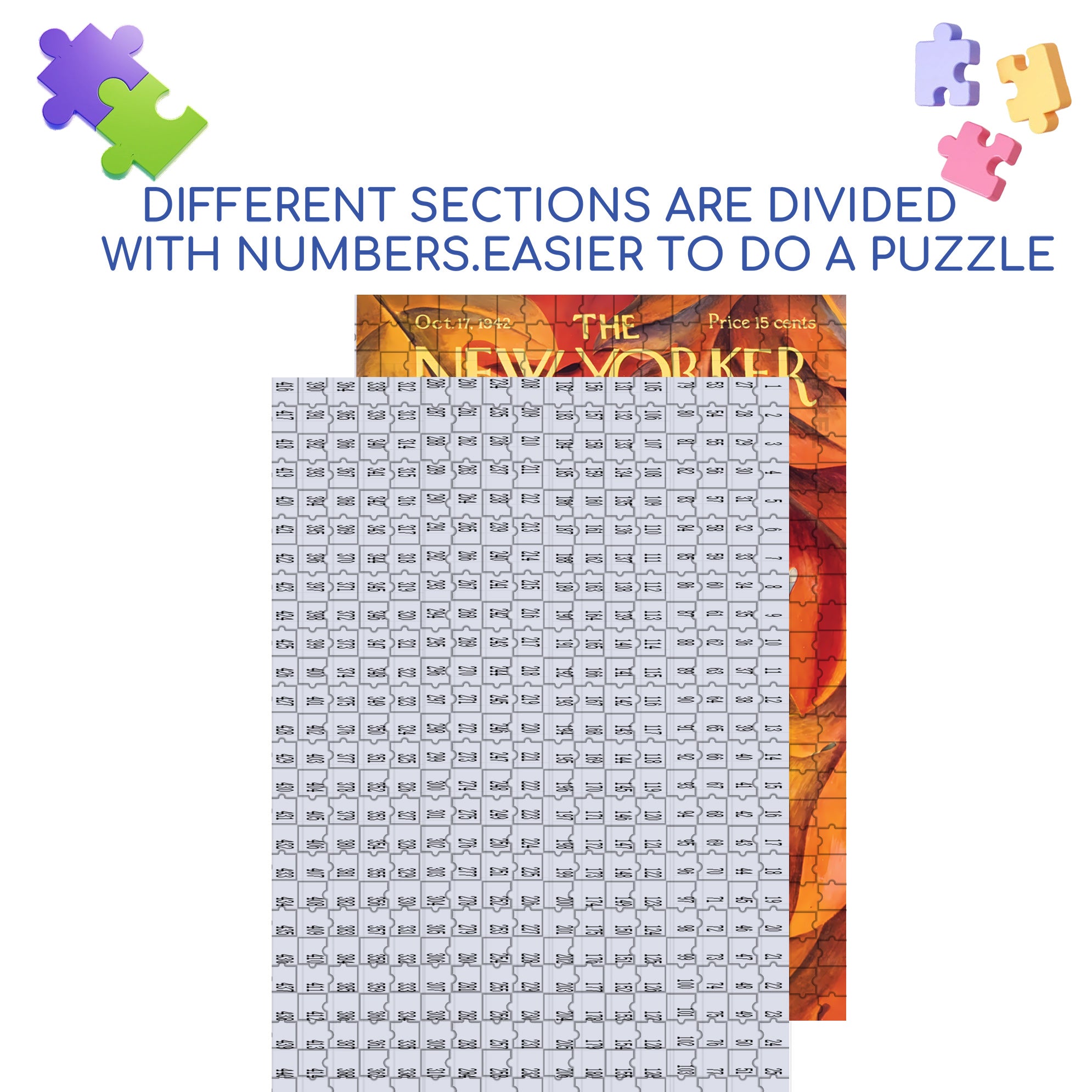 Autumn View 500pcs/1000pcs Jigsaw Puzzle, Scratch-Resistant, Interactive Family Game & Brain-Boosting DIY Decor, Perfect for Halloween, Christmas & New Year Gifts, Family Puzzle Game