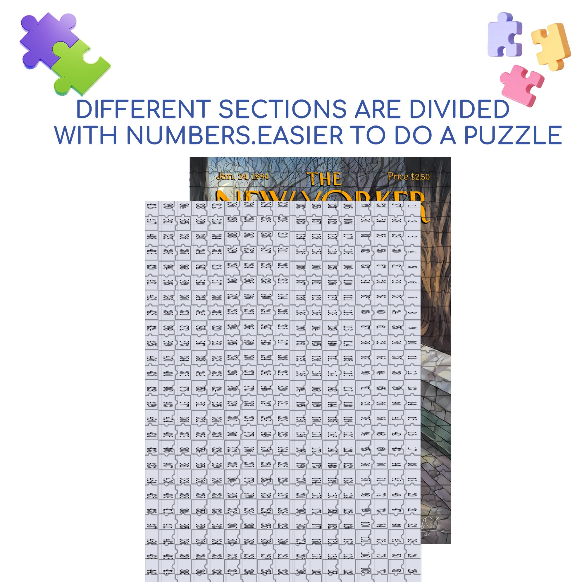 Being Stalked By A Raccoon 500pcs/1000pcs Jigsaw Puzzle, Scratch-Resistant, Interactive Family Game & Brain-Boosting DIY Decor, Perfect for Halloween, Christmas & New Year Gifts, Family Puzzle Game