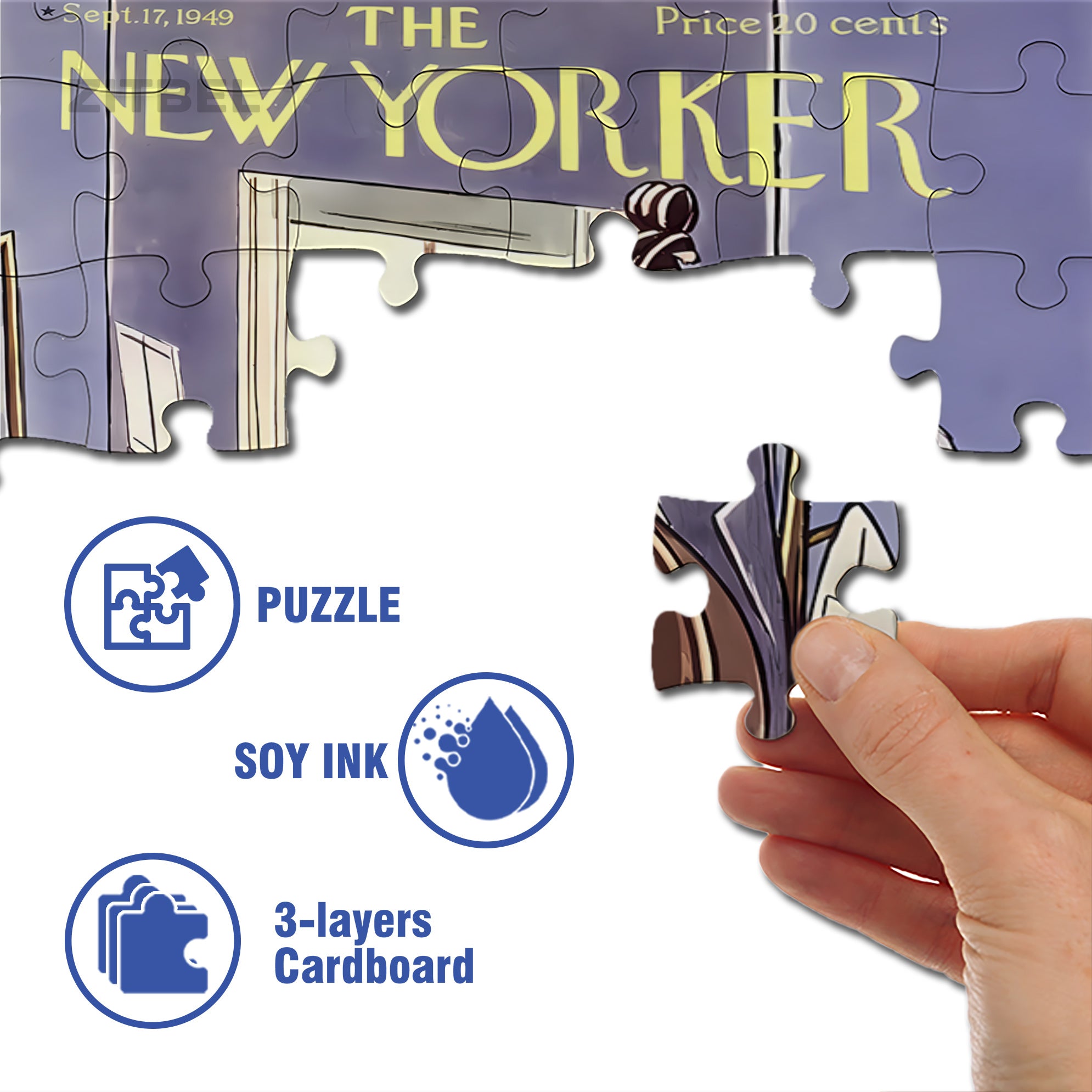 Cello Concerto 500pcs/1000pcs Jigsaw Puzzle, Scratch-Resistant, Interactive Family Game & Brain-Boosting DIY Decor, Perfect for Halloween, Christmas & New Year Gifts, Family Puzzle Game