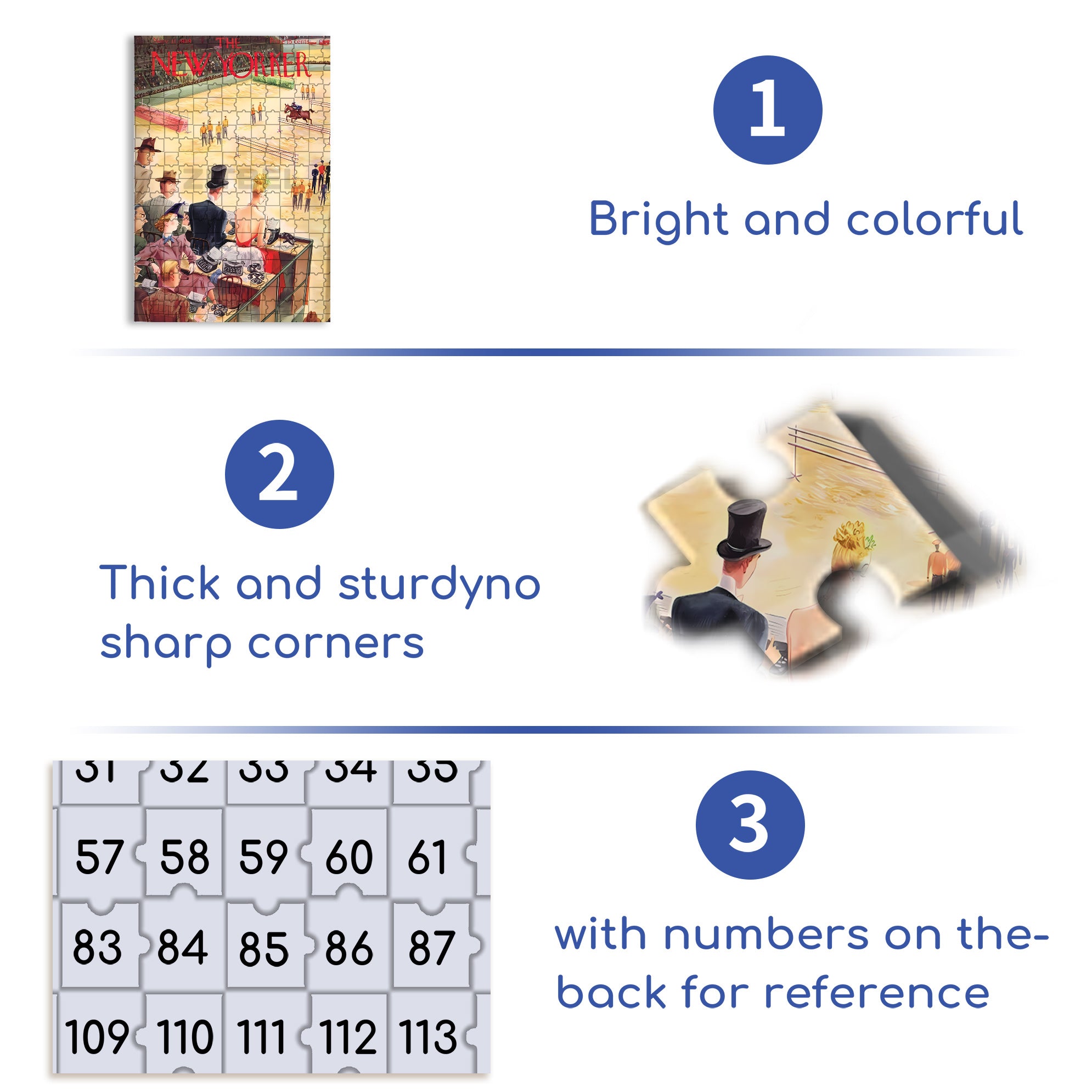 Equestrian Competitions 500pcs/1000pcs Jigsaw Puzzle, Scratch-Resistant, Interactive Family Game & Brain-Boosting DIY Decor, Perfect for Halloween, Christmas & New Year Gifts, Family Puzzle Game