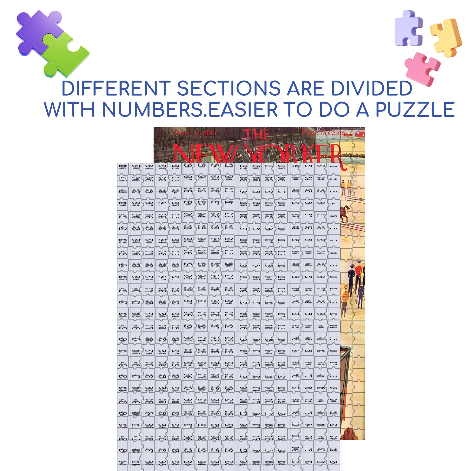 Equestrian Competitions 500pcs/1000pcs Jigsaw Puzzle, Scratch-Resistant, Interactive Family Game & Brain-Boosting DIY Decor, Perfect for Halloween, Christmas & New Year Gifts, Family Puzzle Game