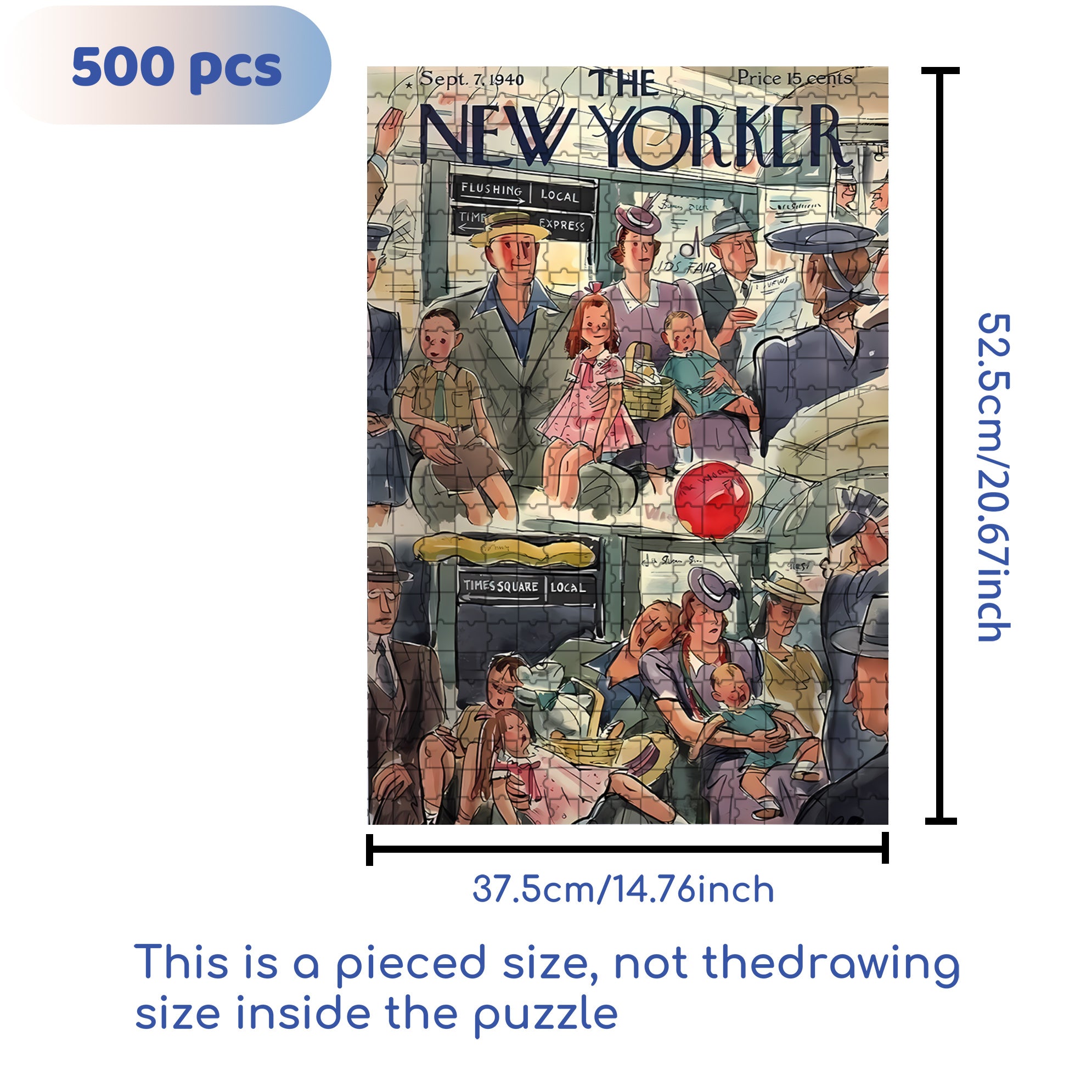 Exhausted 500pcs/1000pcs Jigsaw Puzzle, Scratch-Resistant, Interactive Family Game & Brain-Boosting DIY Decor, Perfect for Halloween, Christmas & New Year Gifts, Family Puzzle Game