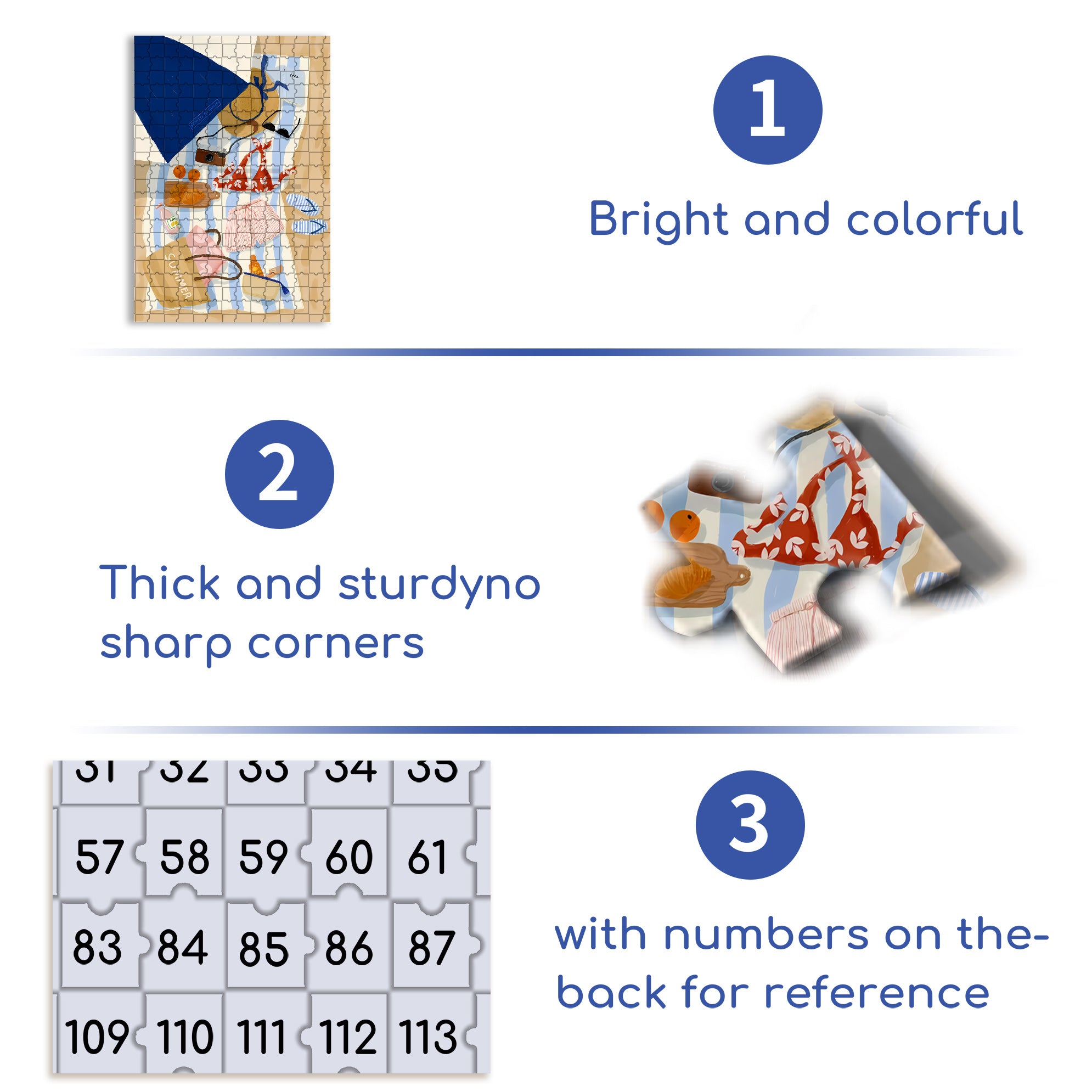 Red Bikini 500pcs/1000pcs Jigsaw Puzzle, Scratch-Resistant, Interactive Family Game & Brain-Boosting DIY Decor, Perfect for Halloween, Christmas & New Year Gifts, Family Puzzle Game