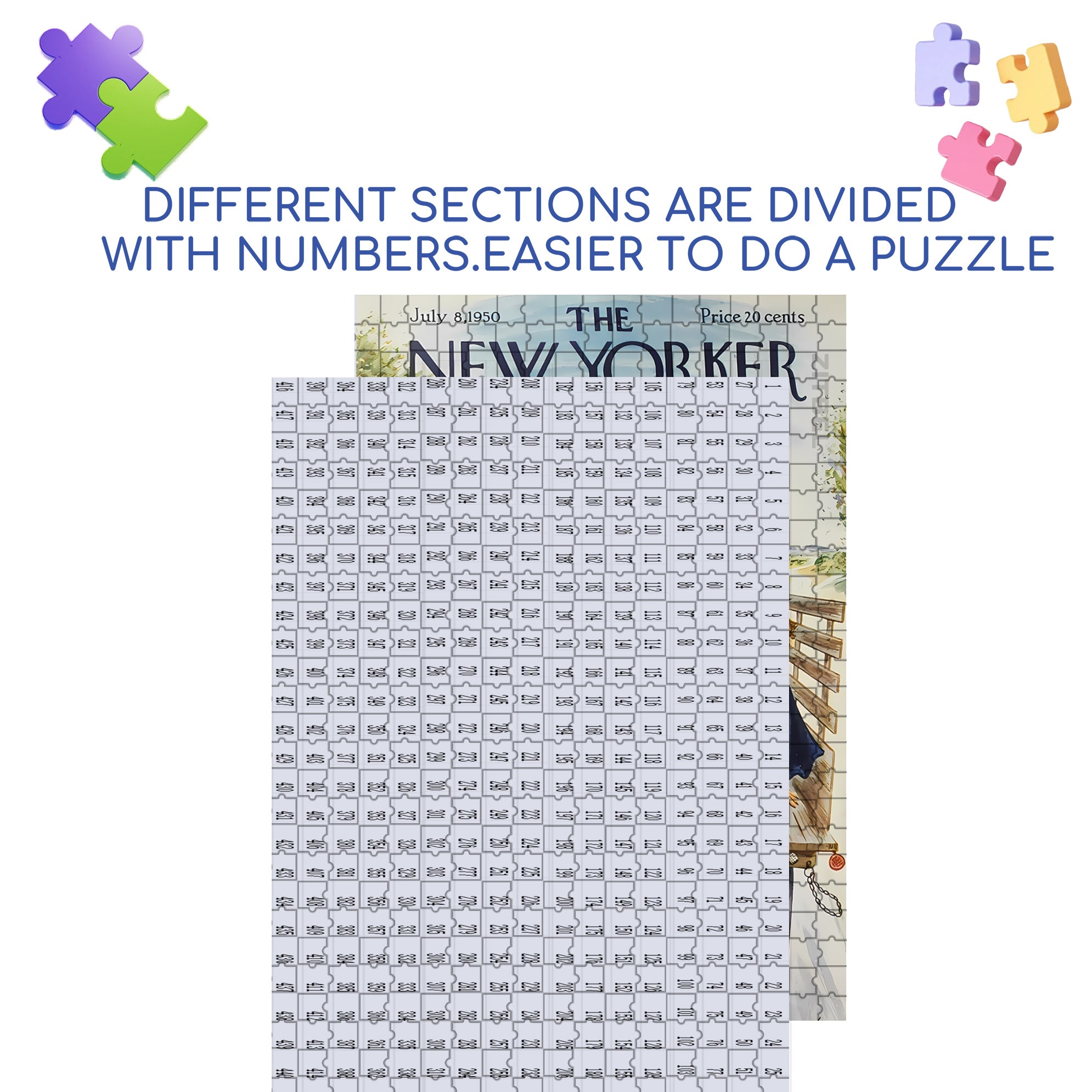 Returning Home 500pcs/1000pcs Jigsaw Puzzle, Scratch-Resistant, Interactive Family Game & Brain-Boosting DIY Decor, Perfect for Halloween, Christmas & New Year Gifts, Family Puzzle Game