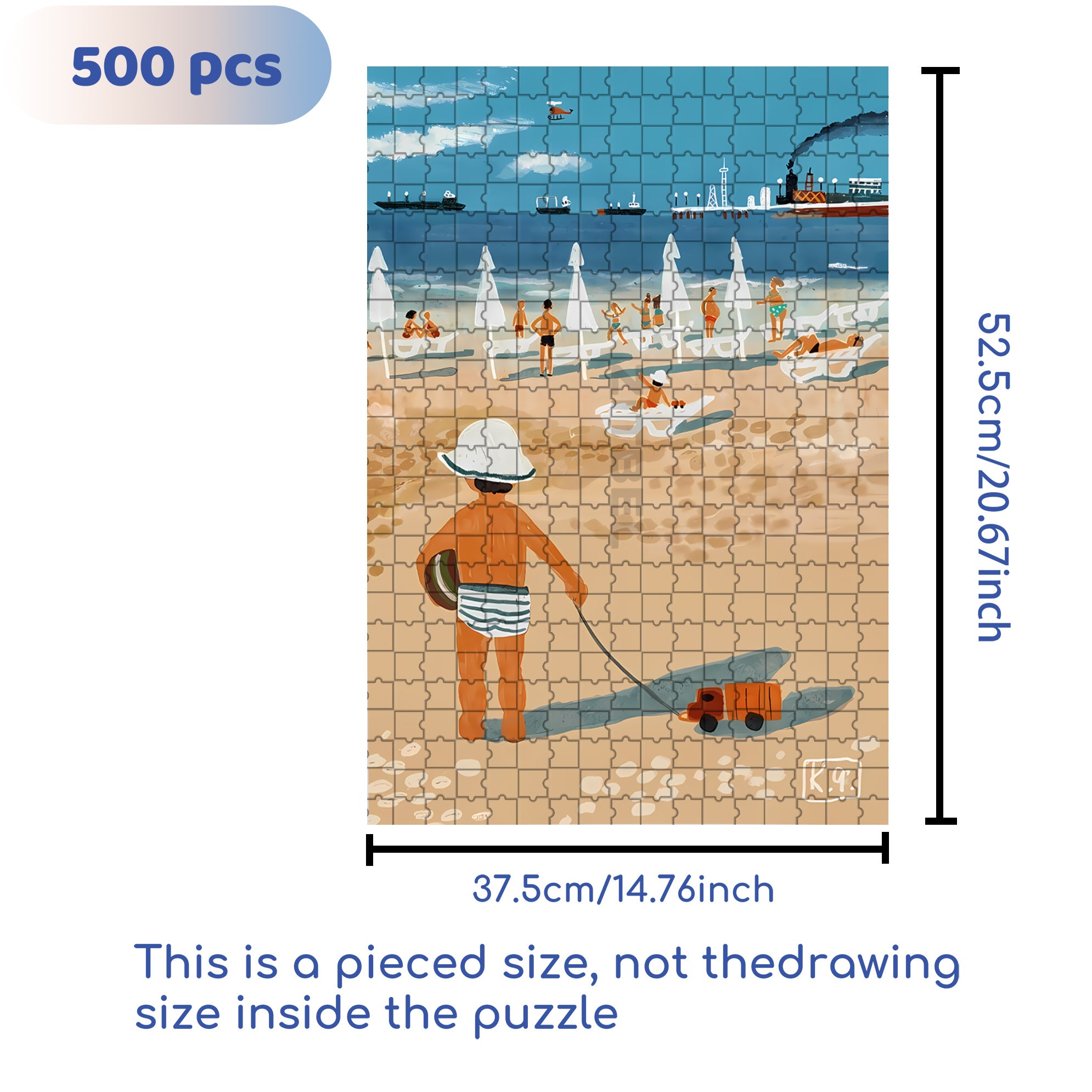 So Hot 500pcs/1000pcs Jigsaw Puzzle, Scratch-Resistant, Interactive Family Game & Brain-Boosting DIY Decor, Perfect for Halloween, Christmas & New Year Gifts, Family Puzzle Game
