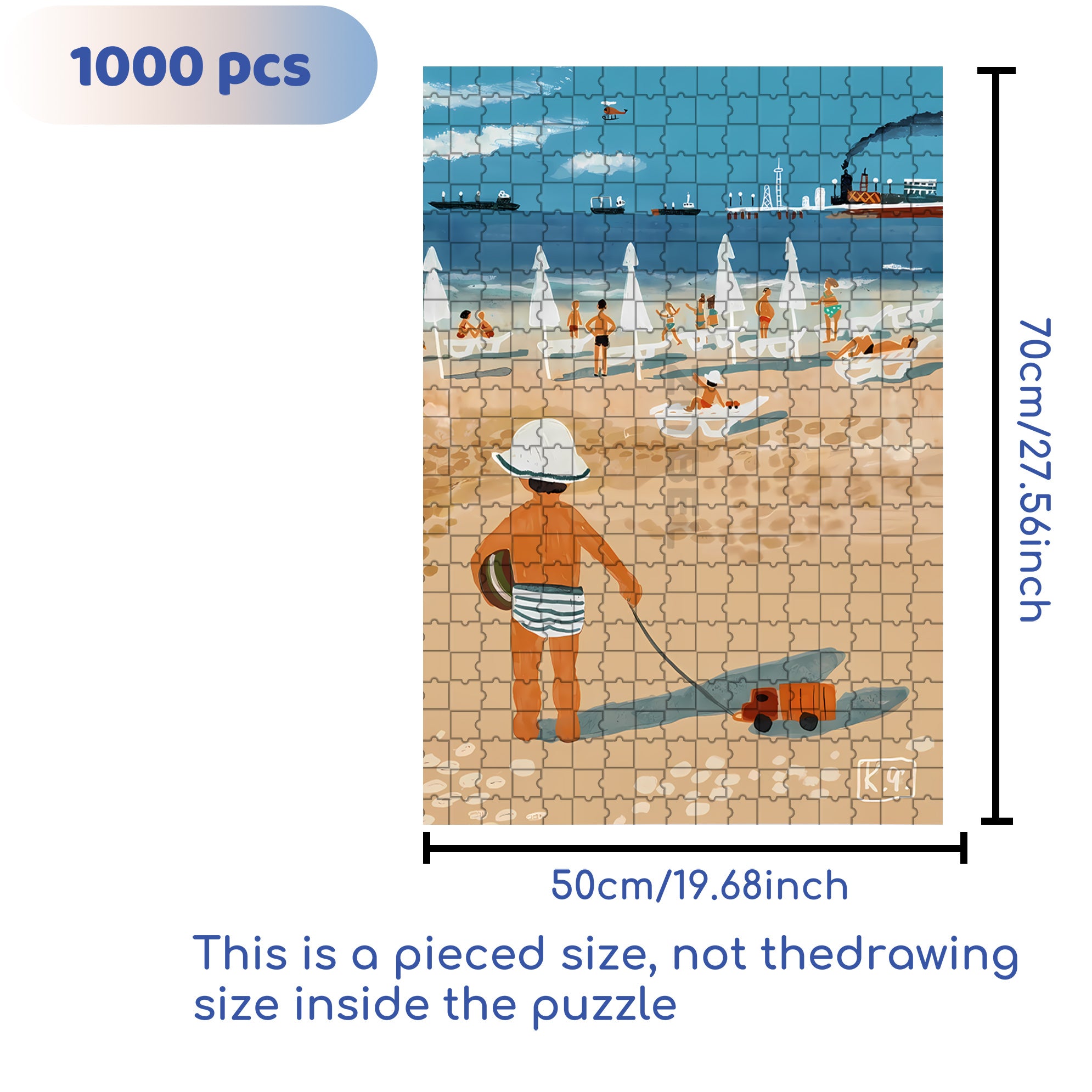 So Hot 500pcs/1000pcs Jigsaw Puzzle, Scratch-Resistant, Interactive Family Game & Brain-Boosting DIY Decor, Perfect for Halloween, Christmas & New Year Gifts, Family Puzzle Game