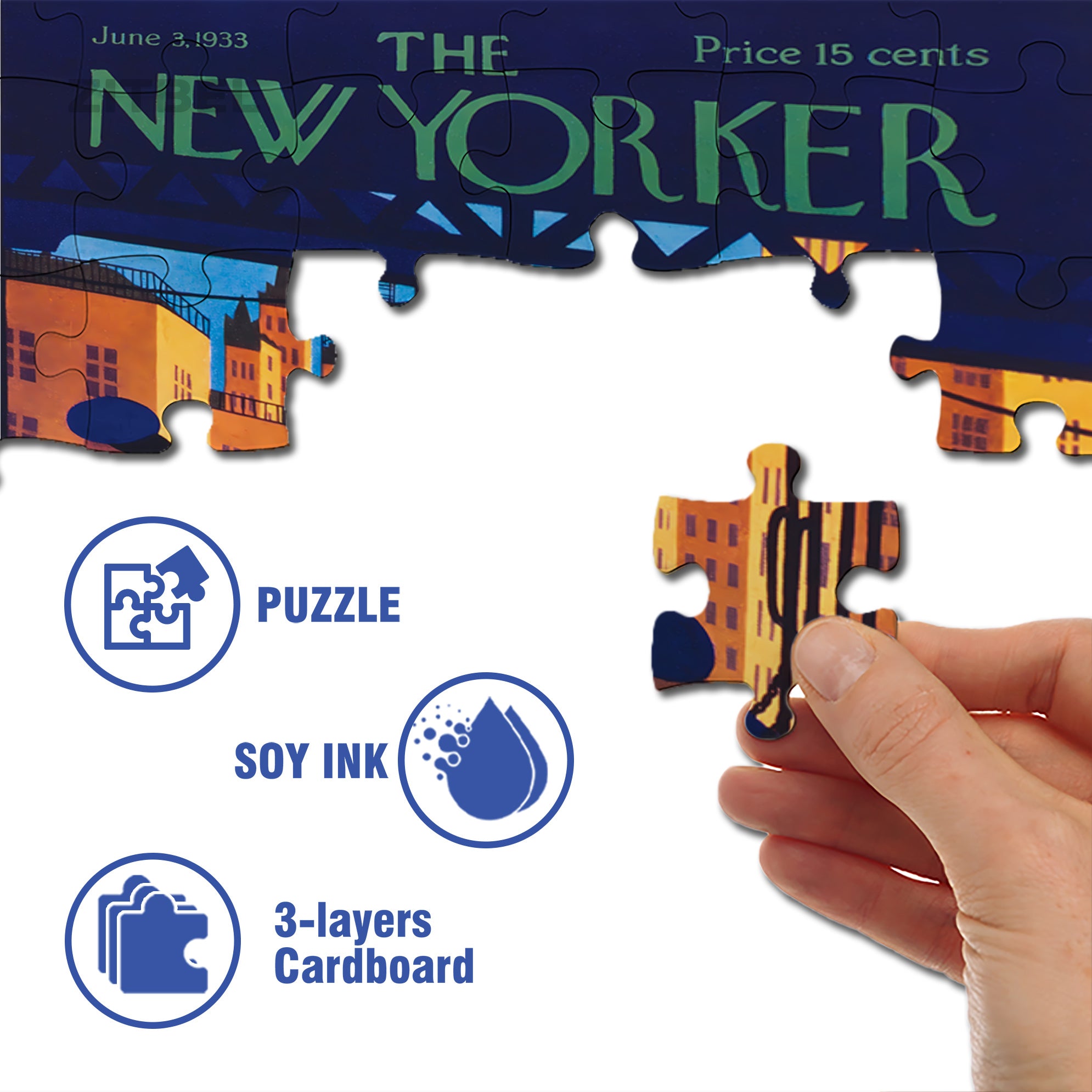 Between Cars 500pcs/1000pcs Jigsaw Puzzle, Scratch-Resistant, Interactive Family Game & Brain-Boosting DIY Decor, Perfect for Halloween, Christmas & New Year Gifts, Family Puzzle Game