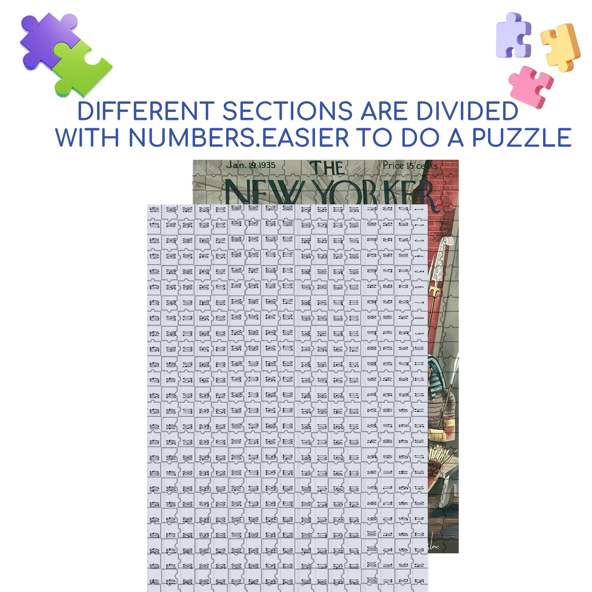 Egyptian Actor 500pcs/1000pcs Jigsaw Puzzle, Scratch-Resistant, Interactive Family Game & Brain-Boosting DIY Decor, Perfect for Halloween, Christmas & New Year Gifts, Family Puzzle Game