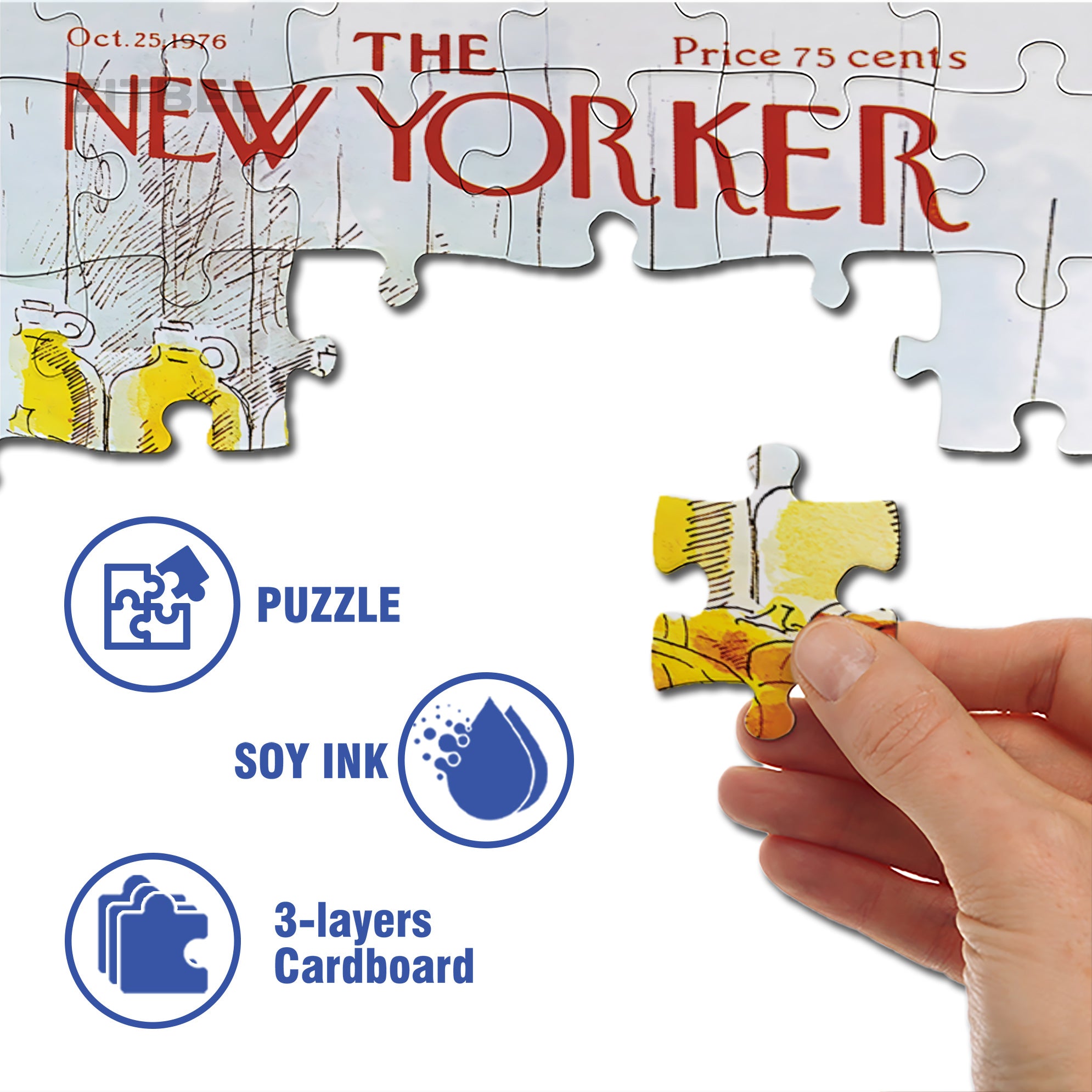 Farm Stand 500pcs/1000pcs Jigsaw Puzzle, Scratch-Resistant, Interactive Family Game & Brain-Boosting DIY Decor, Perfect for Halloween, Christmas & New Year Gifts, Family Puzzle Game
