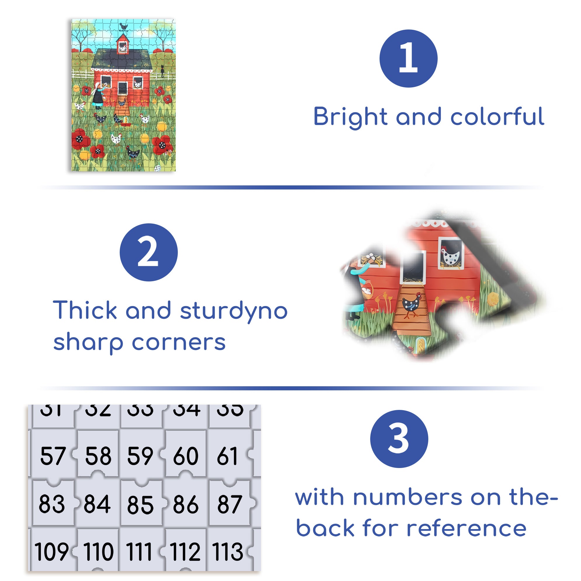 Feeding and Gathering 500pcs/1000pcs Jigsaw Puzzle, Scratch-Resistant, Interactive Family Game & Brain-Boosting DIY Decor, Perfect for Halloween, Christmas & New Year Gifts, Family Puzzle Game