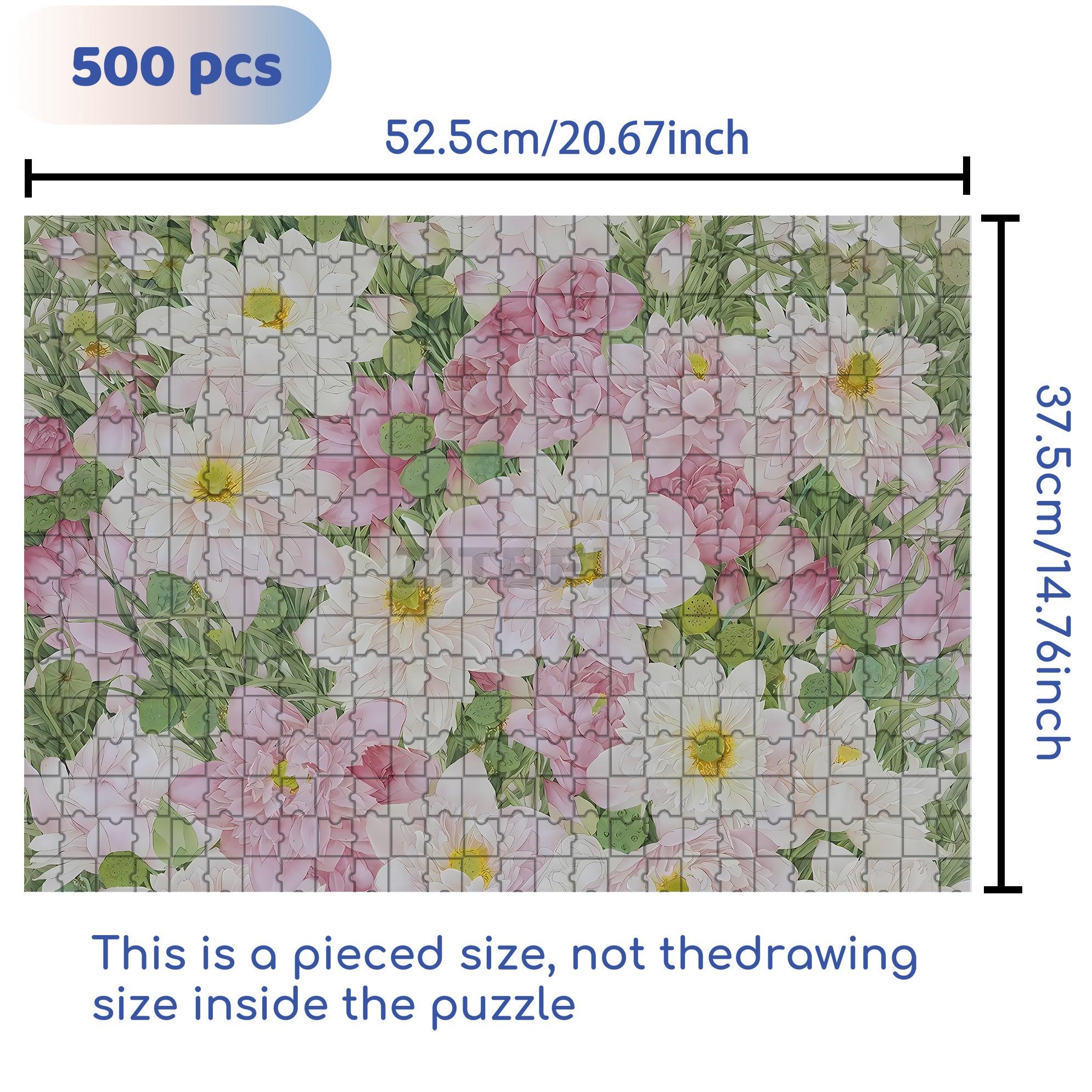 Fresh And Refined 500pcs/1000pcs Jigsaw Puzzle, Scratch-Resistant, Interactive Family Game & Brain-Boosting DIY Decor, Perfect for Halloween, Christmas & New Year Gifts, Family Puzzle Game