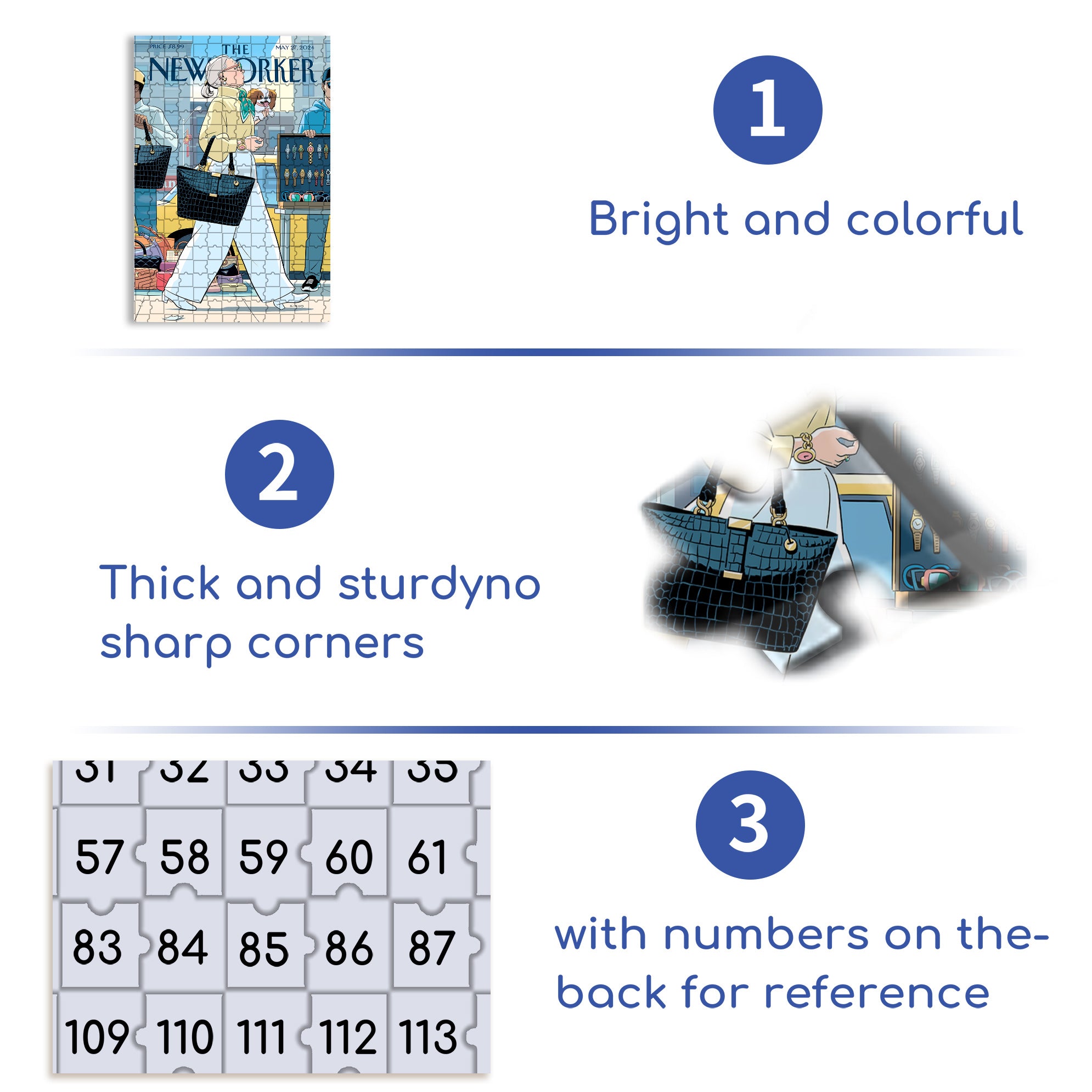 Genuine Style 500pcs/1000pcs Jigsaw Puzzle, Scratch-Resistant, Interactive Family Game & Brain-Boosting DIY Decor, Perfect for Halloween, Christmas & New Year Gifts, Family Puzzle Game