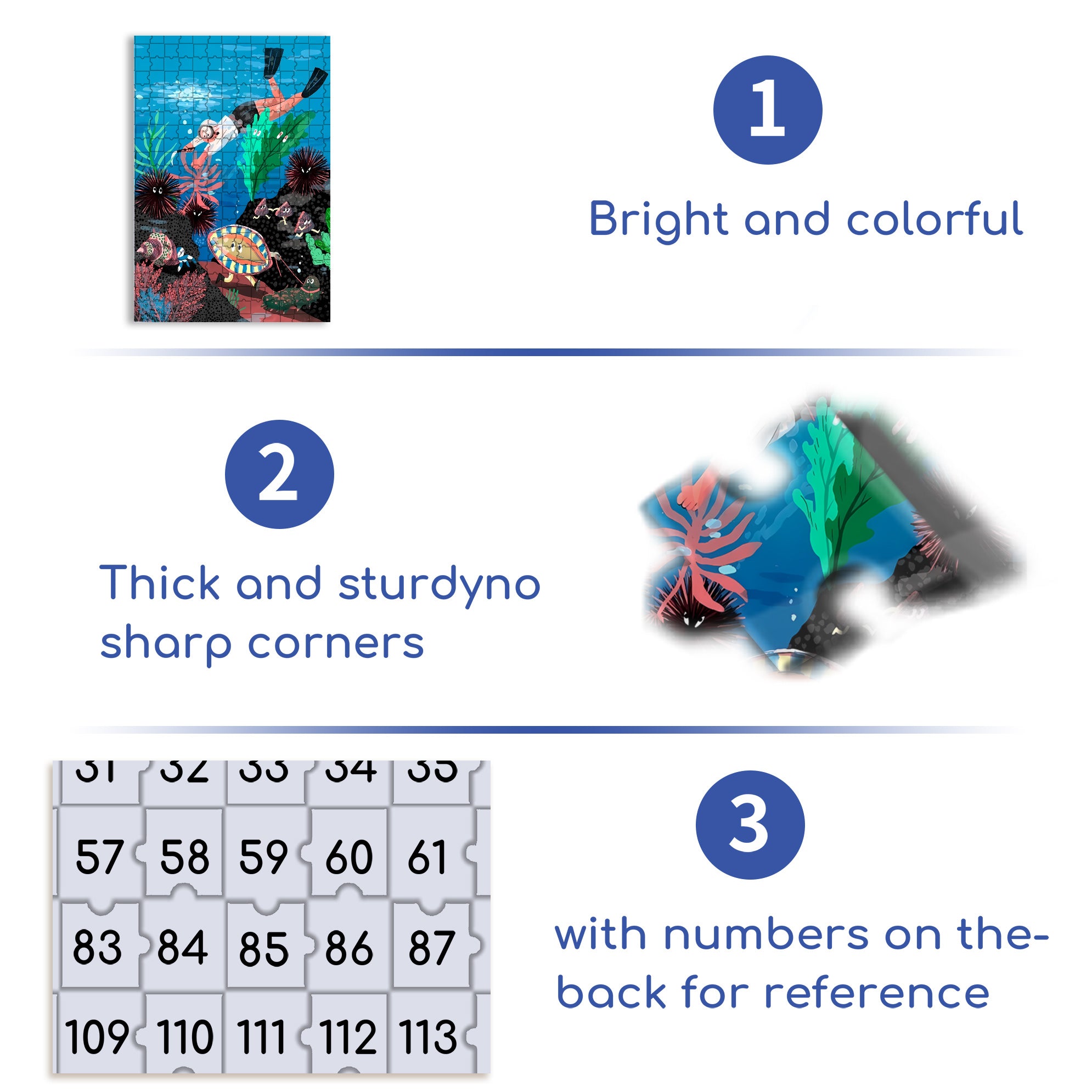 Sea ??Urchin 500pcs/1000pcs Jigsaw Puzzle, Scratch-Resistant, Interactive Family Game & Brain-Boosting DIY Decor, Perfect for Halloween, Christmas & New Year Gifts, Family Puzzle Game