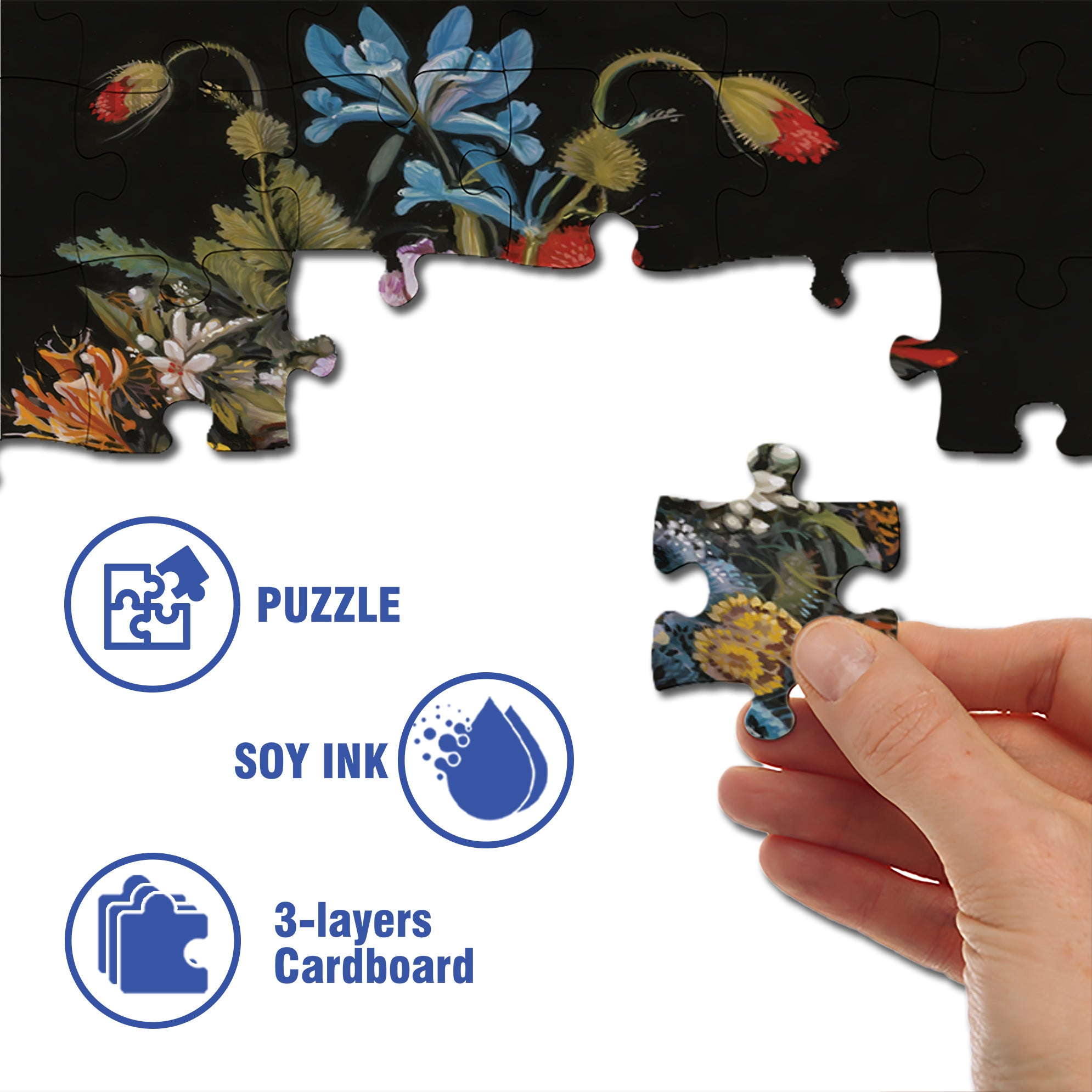The Wakening 500pcs/1000pcs Jigsaw Puzzle, Scratch-Resistant, Interactive Family Game & Brain-Boosting DIY Decor, Perfect for Halloween, Christmas & New Year Gifts, Family Puzzle Game