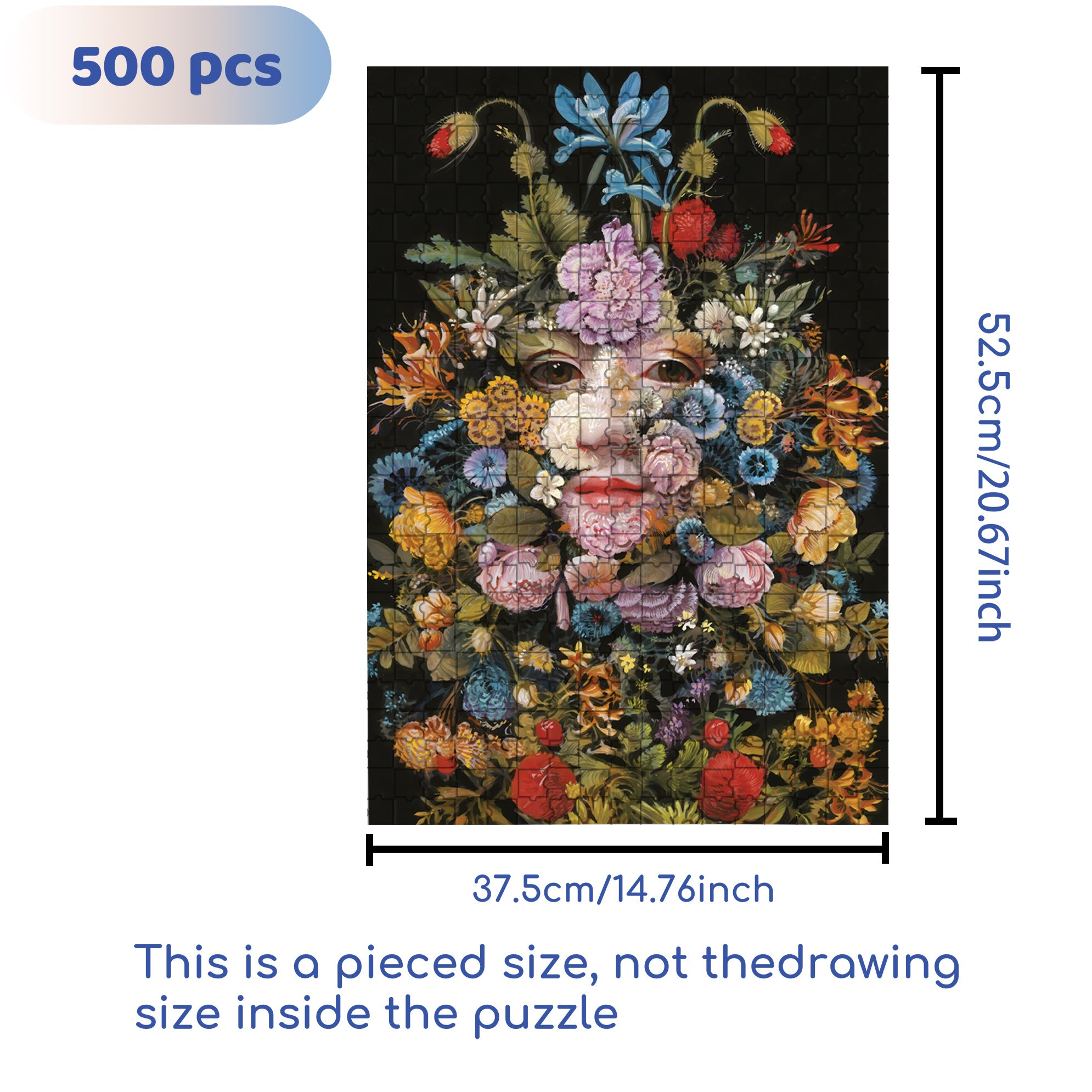 The Wakening 500pcs/1000pcs Jigsaw Puzzle, Scratch-Resistant, Interactive Family Game & Brain-Boosting DIY Decor, Perfect for Halloween, Christmas & New Year Gifts, Family Puzzle Game