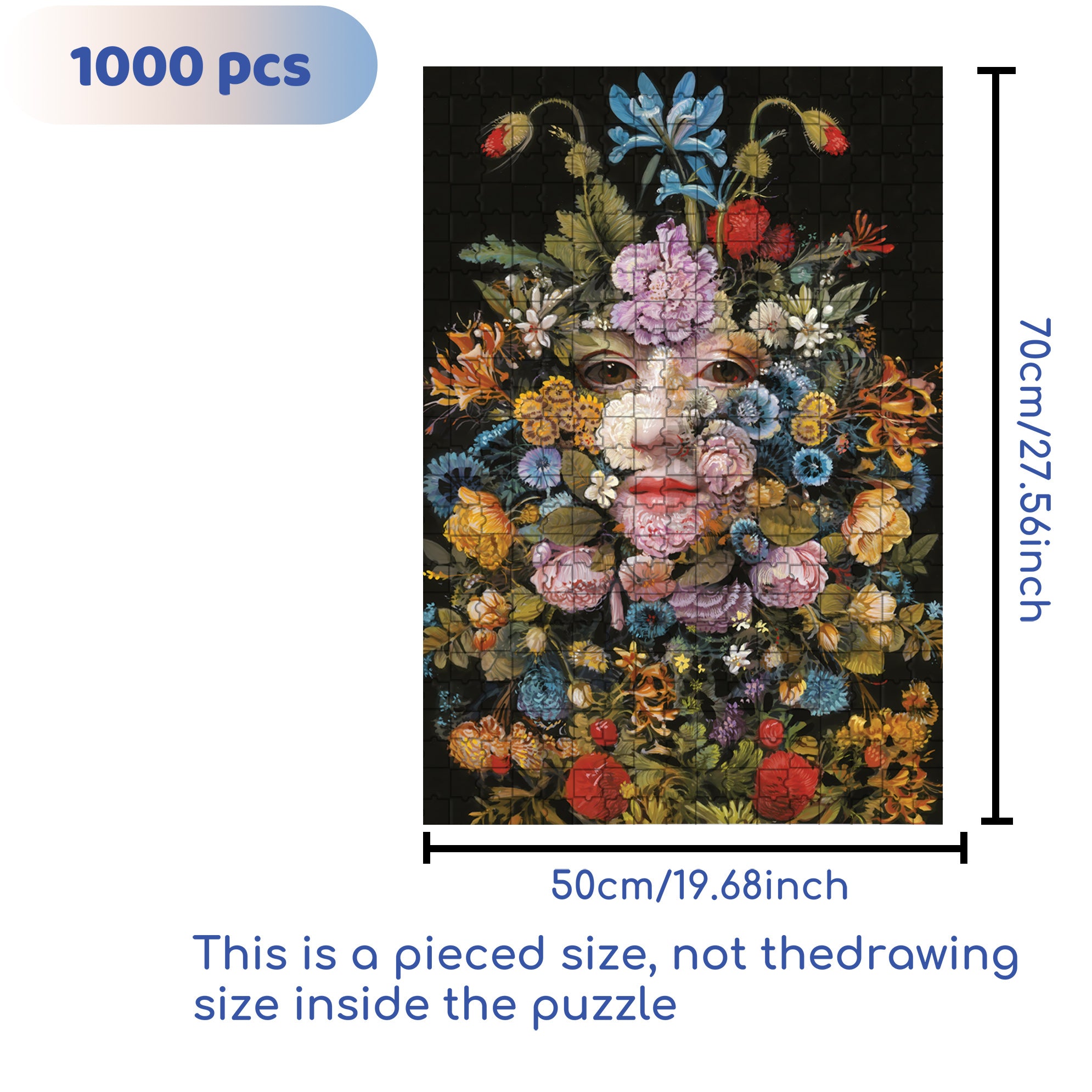 The Wakening 500pcs/1000pcs Jigsaw Puzzle, Scratch-Resistant, Interactive Family Game & Brain-Boosting DIY Decor, Perfect for Halloween, Christmas & New Year Gifts, Family Puzzle Game
