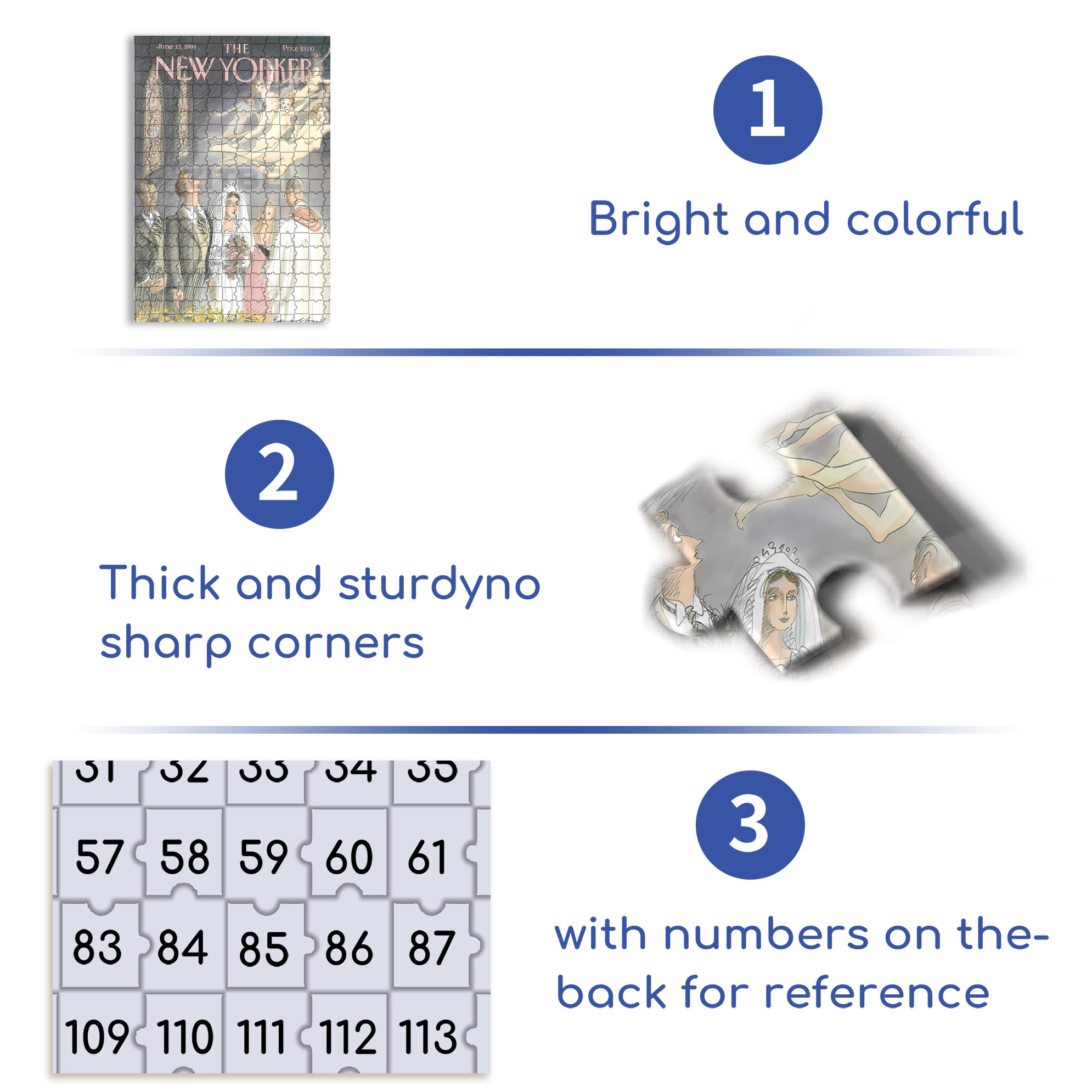Wedding Vows 500pcs/1000pcs Jigsaw Puzzle, Scratch-Resistant, Interactive Family Game & Brain-Boosting DIY Decor, Perfect for Halloween, Christmas & New Year Gifts, Family Puzzle Game