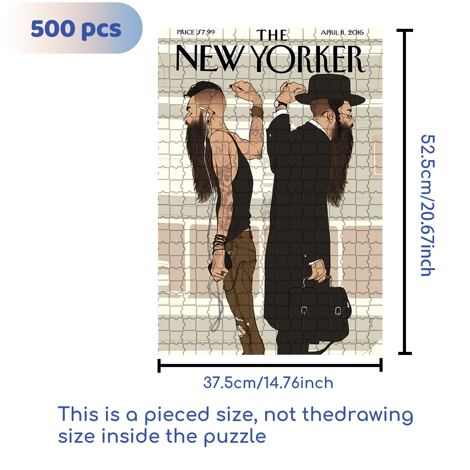 Another Me 500pcs/1000pcs Jigsaw Puzzle, Scratch-Resistant, Interactive Family Game & Brain-Boosting DIY Decor, Perfect for Halloween, Christmas & New Year Gifts, Family Puzzle Game