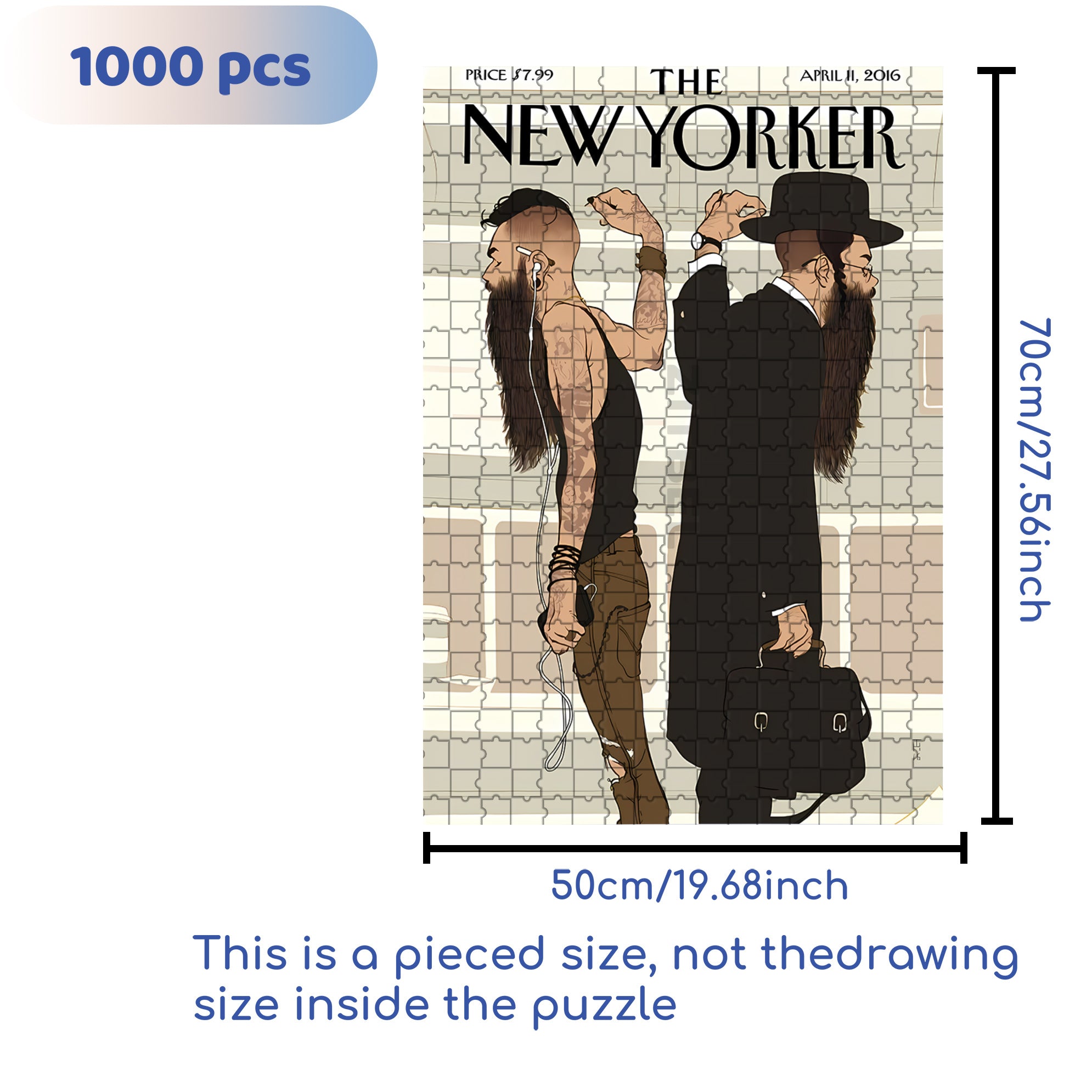 Another Me 500pcs/1000pcs Jigsaw Puzzle, Scratch-Resistant, Interactive Family Game & Brain-Boosting DIY Decor, Perfect for Halloween, Christmas & New Year Gifts, Family Puzzle Game