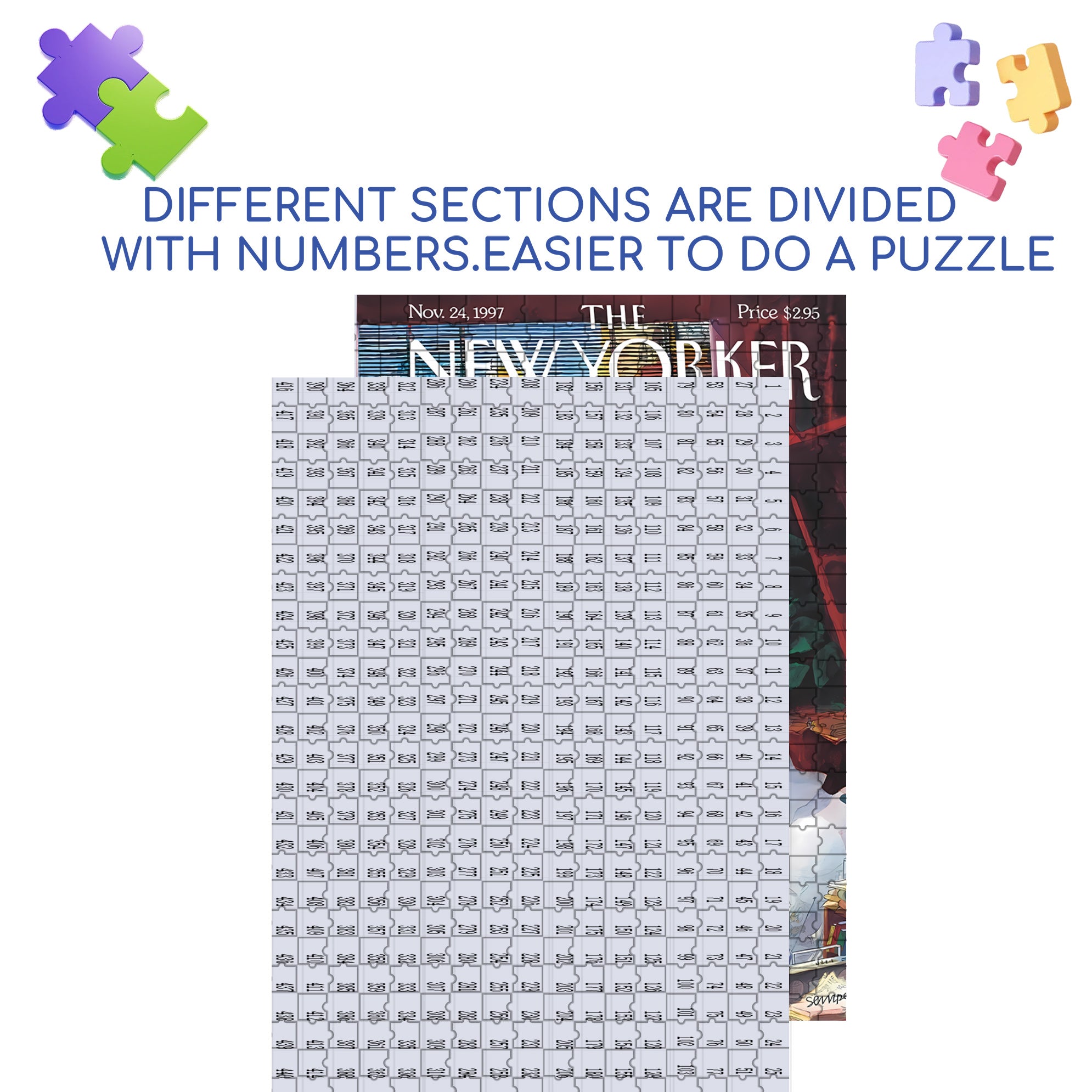 Cat Nap 500pcs/1000pcs Jigsaw Puzzle, Scratch-Resistant, Interactive Family Game & Brain-Boosting DIY Decor, Perfect for Halloween, Christmas & New Year Gifts, Family Puzzle Game