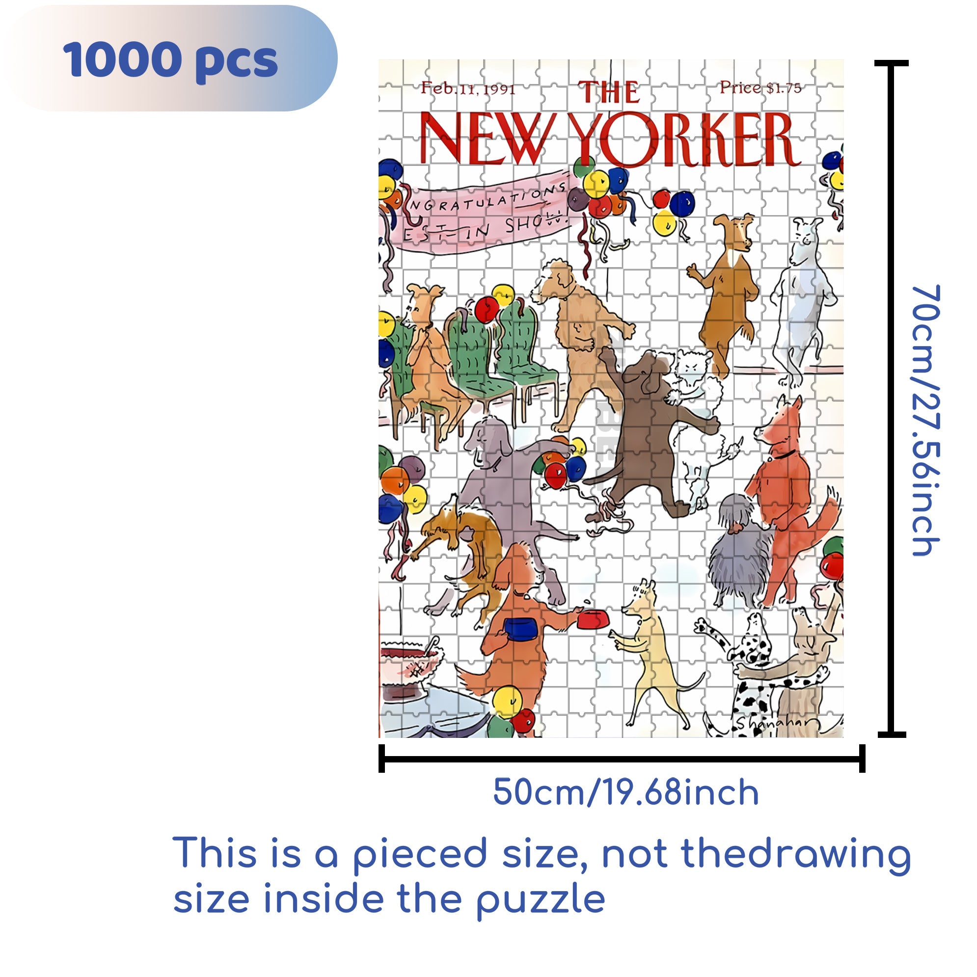 Celebration Ball 500pcs/1000pcs Jigsaw Puzzle, Scratch-Resistant, Interactive Family Game & Brain-Boosting DIY Decor, Perfect for Halloween, Christmas & New Year Gifts, Family Puzzle Game
