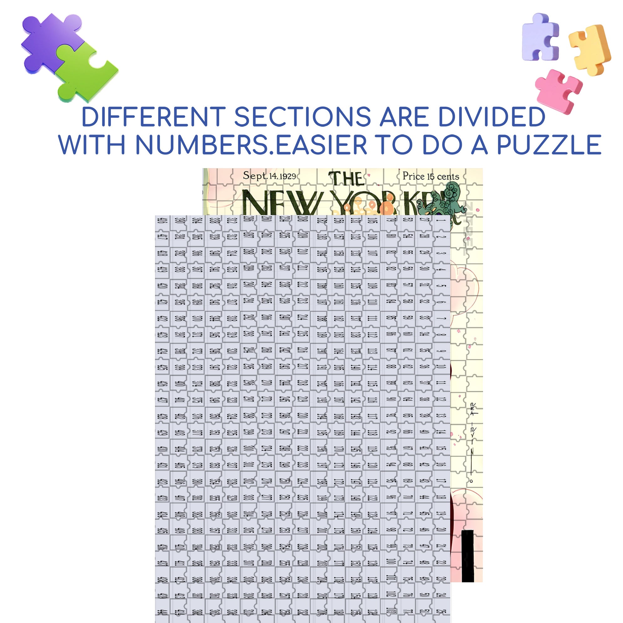 China Travel 500pcs/1000pcs Jigsaw Puzzle, Scratch-Resistant, Interactive Family Game & Brain-Boosting DIY Decor, Perfect for Halloween, Christmas & New Year Gifts, Family Puzzle Game