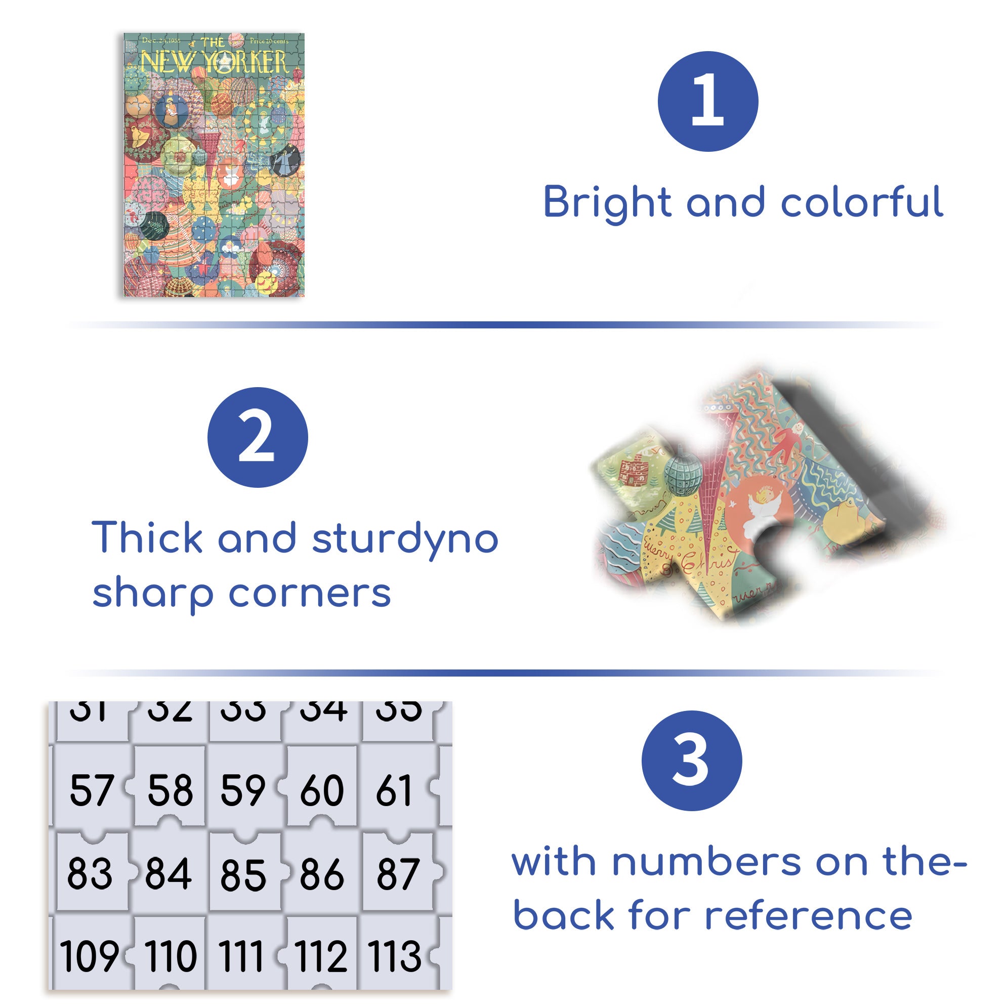 Christmas Decoration Balls 500pcs/1000pcs Jigsaw Puzzle, Scratch-Resistant, Interactive Family Game & Brain-Boosting DIY Decor, Perfect for Halloween, Christmas & New Year Gifts, Family Puzzle Game