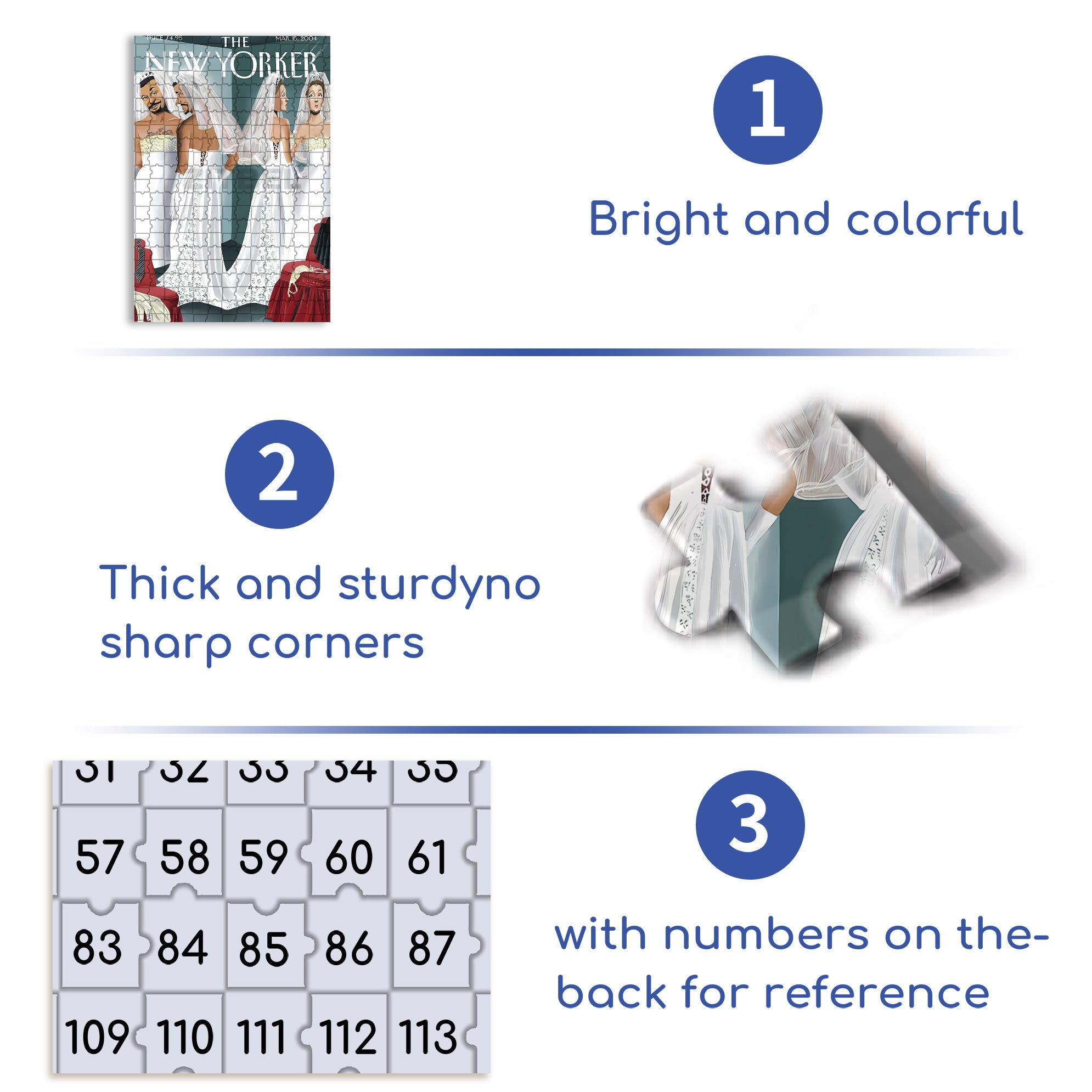 Clothing Reversal 500pcs/1000pcs Jigsaw Puzzle, Scratch-Resistant, Interactive Family Game & Brain-Boosting DIY Decor, Perfect for Halloween, Christmas & New Year Gifts, Family Puzzle Game