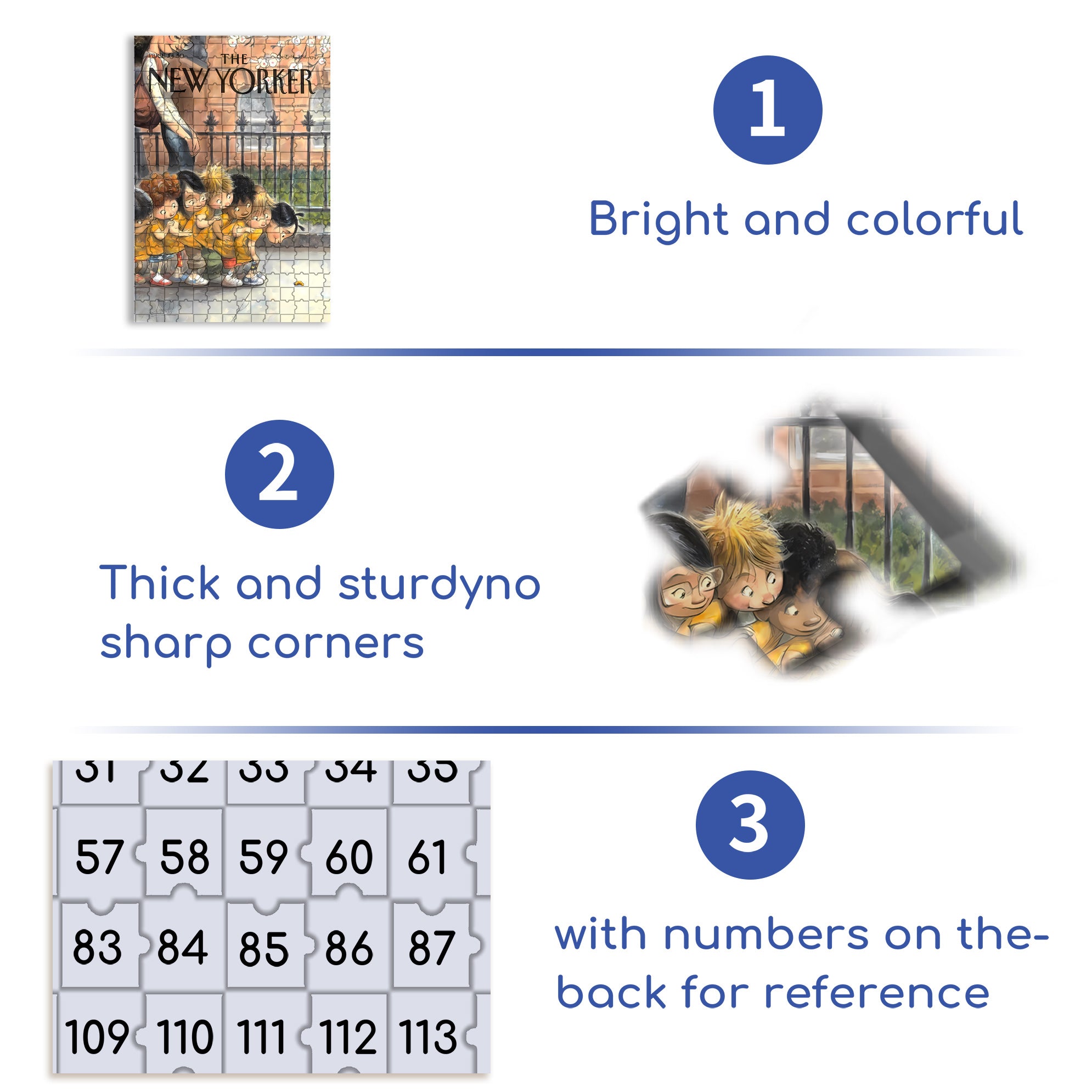 Curious Baby 500pcs/1000pcs Jigsaw Puzzle, Scratch-Resistant, Interactive Family Game & Brain-Boosting DIY Decor, Perfect for Halloween, Christmas & New Year Gifts, Family Puzzle Game