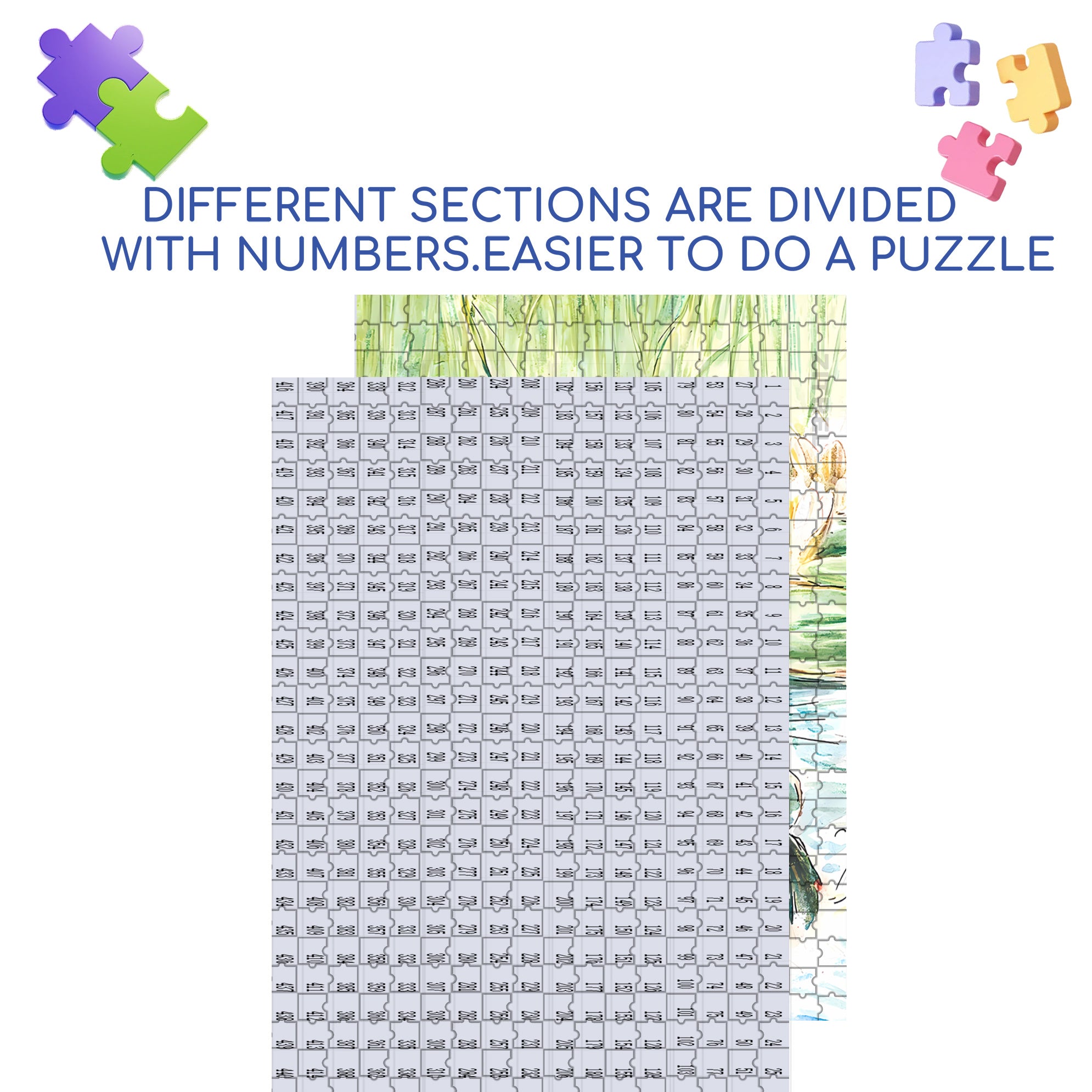 Mr. Jeremy Fisher 500pcs/1000pcs Jigsaw Puzzle, Scratch-Resistant, Interactive Family Game & Brain-Boosting DIY Decor, Perfect for Halloween, Christmas & New Year Gifts, Family Puzzle Game