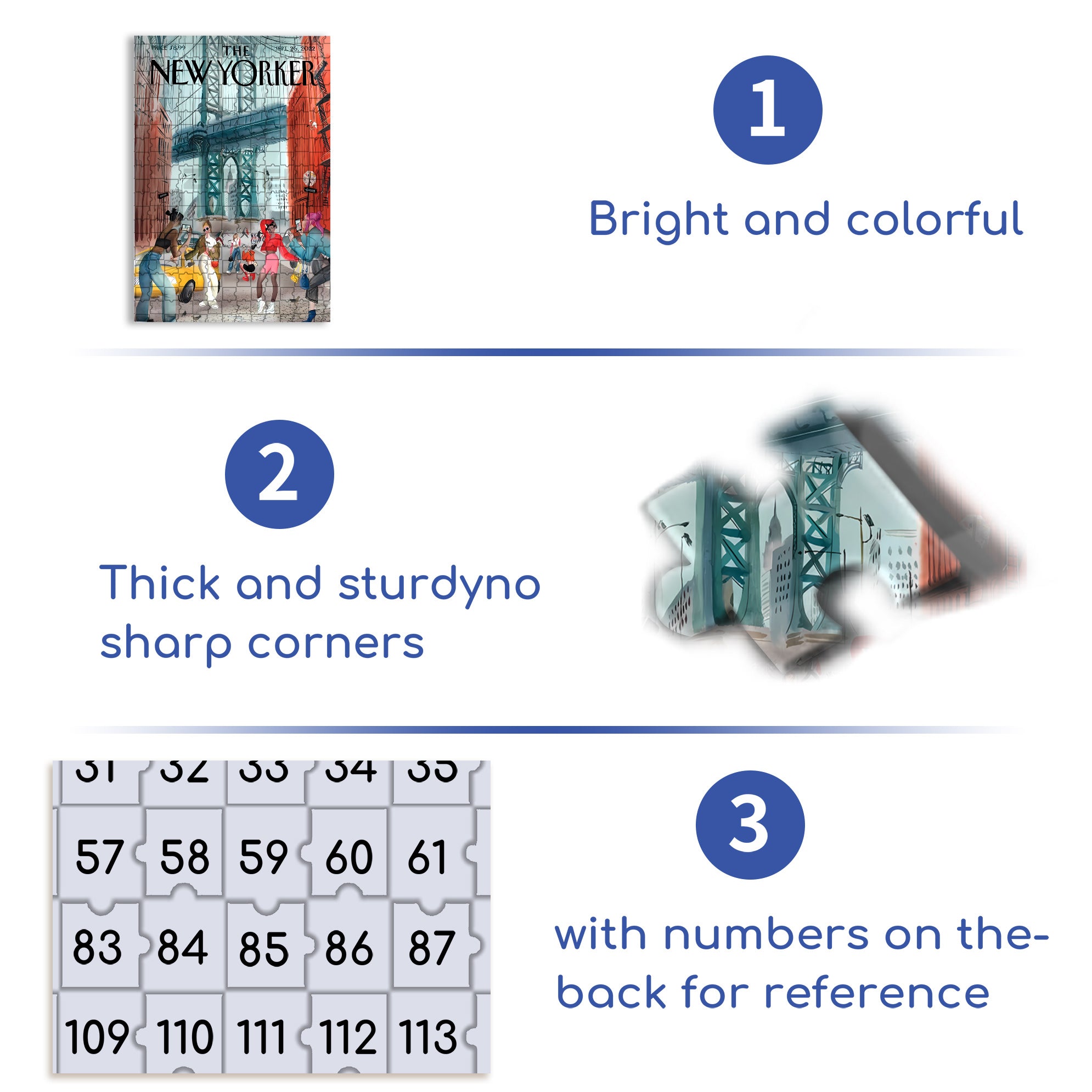 Strike A Pose 500pcs/1000pcs Jigsaw Puzzle, Scratch-Resistant, Interactive Family Game & Brain-Boosting DIY Decor, Perfect for Halloween, Christmas & New Year Gifts, Family Puzzle Game