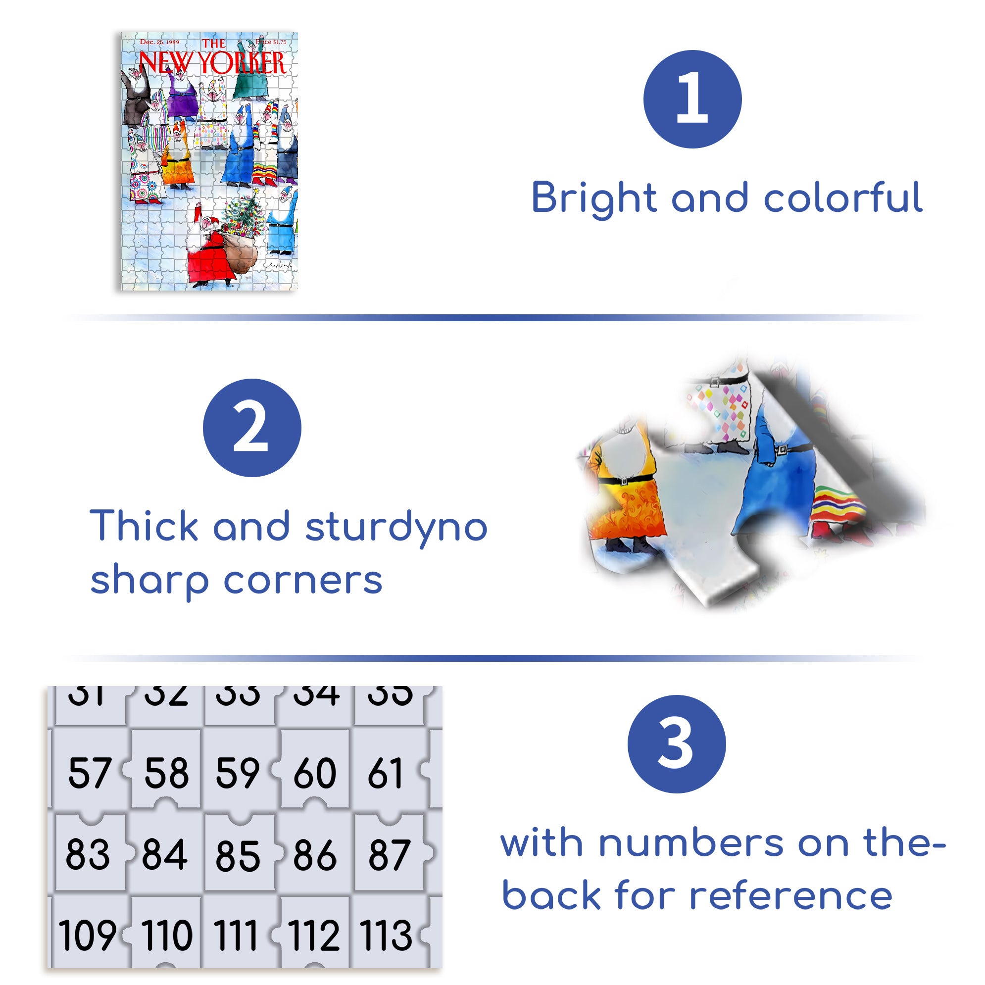 Substitute 500pcs/1000pcs Jigsaw Puzzle, Scratch-Resistant, Interactive Family Game & Brain-Boosting DIY Decor, Perfect for Halloween, Christmas & New Year Gifts, Family Puzzle Game