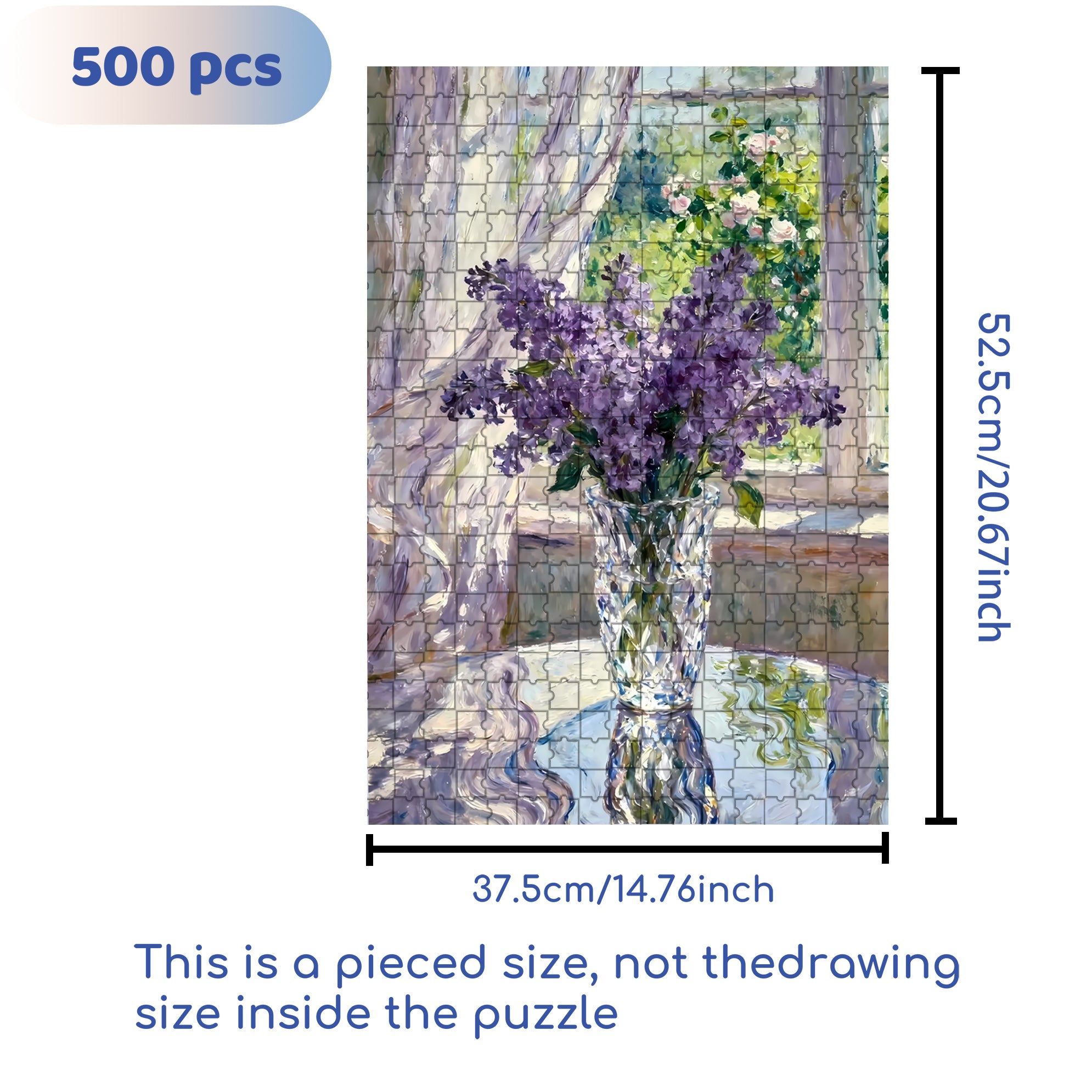 Summer Sketching 2 500pcs/1000pcs Jigsaw Puzzle, Scratch-Resistant, Interactive Family Game & Brain-Boosting DIY Decor, Perfect for Halloween, Christmas & New Year Gifts, Family Puzzle Game