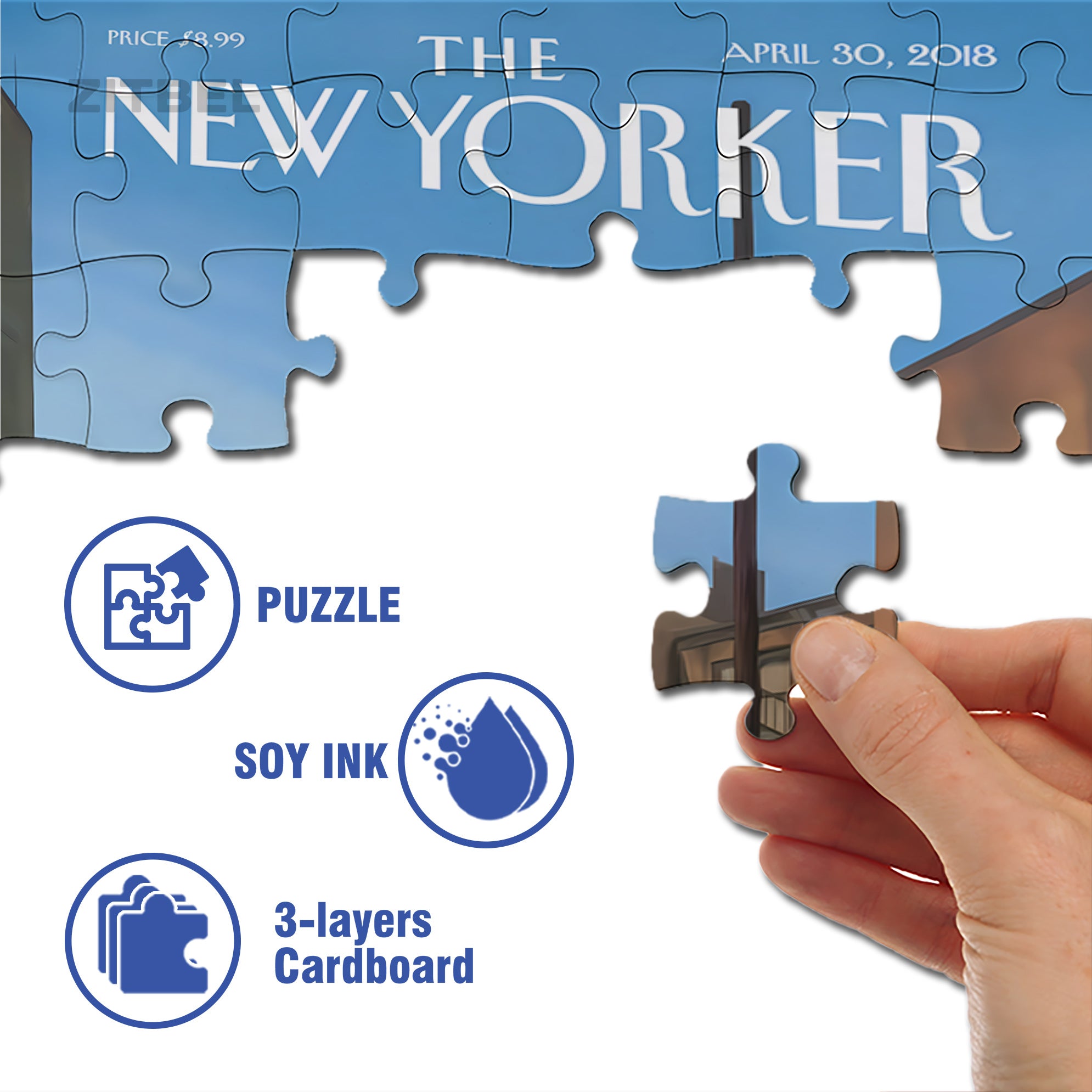 Unconvinced 500pcs/1000pcs Jigsaw Puzzle, Scratch-Resistant, Interactive Family Game & Brain-Boosting DIY Decor, Perfect for Halloween, Christmas & New Year Gifts, Family Puzzle Game