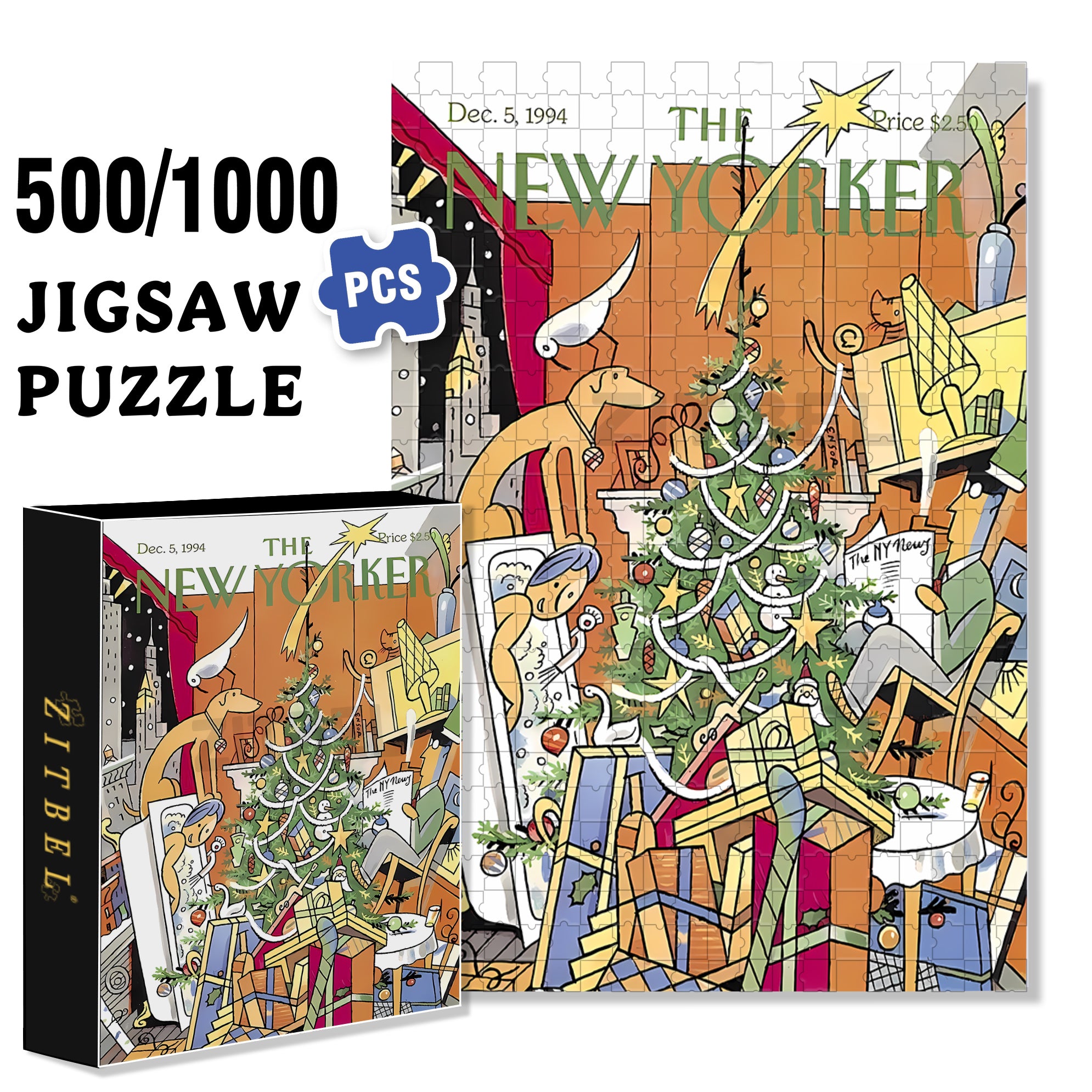 Utility Room 500pcs/1000pcs Jigsaw Puzzle, Scratch-Resistant, Interactive Family Game & Brain-Boosting DIY Decor, Perfect for Halloween, Christmas & New Year Gifts, Family Puzzle Game