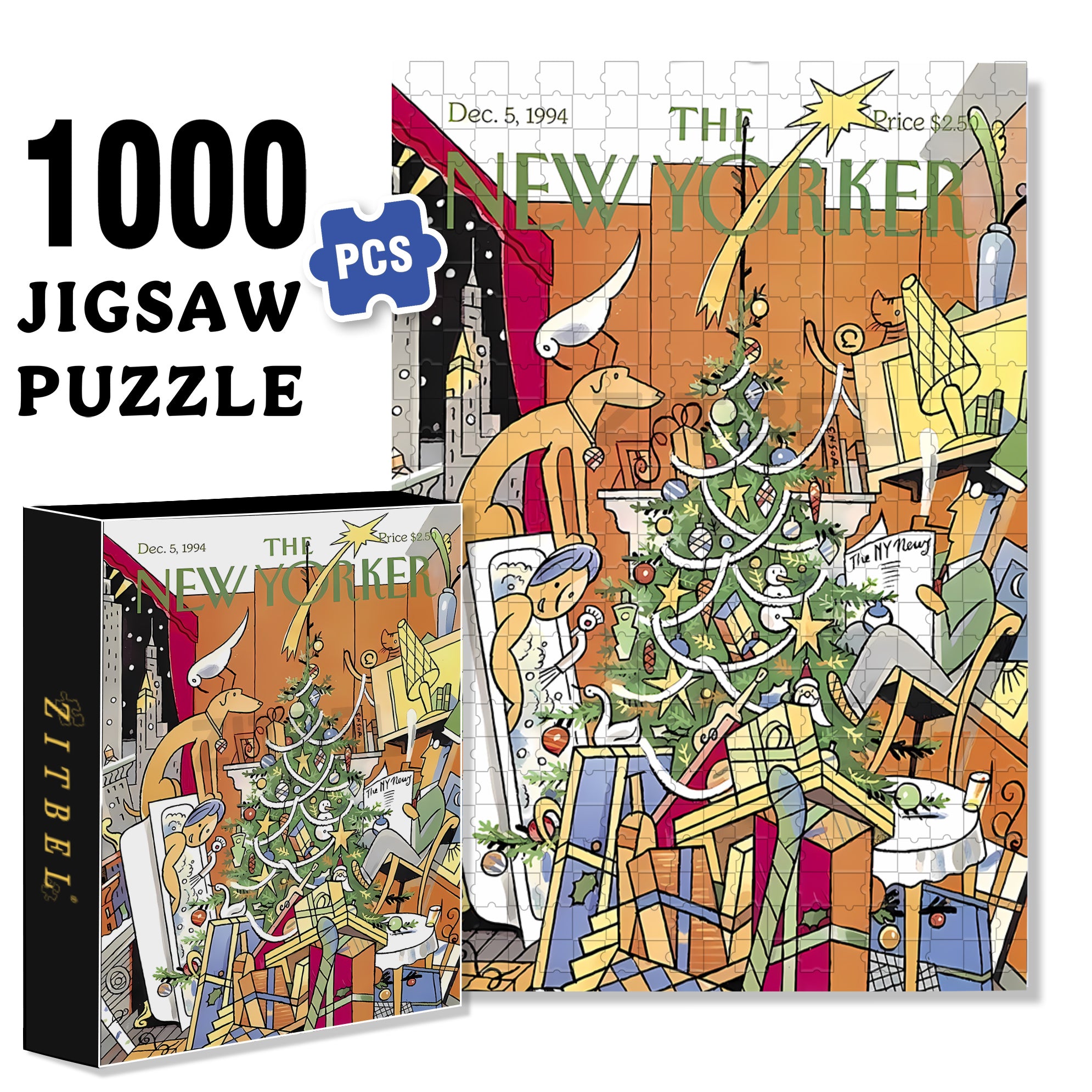 Utility Room 500pcs/1000pcs Jigsaw Puzzle, Scratch-Resistant, Interactive Family Game & Brain-Boosting DIY Decor, Perfect for Halloween, Christmas & New Year Gifts, Family Puzzle Game