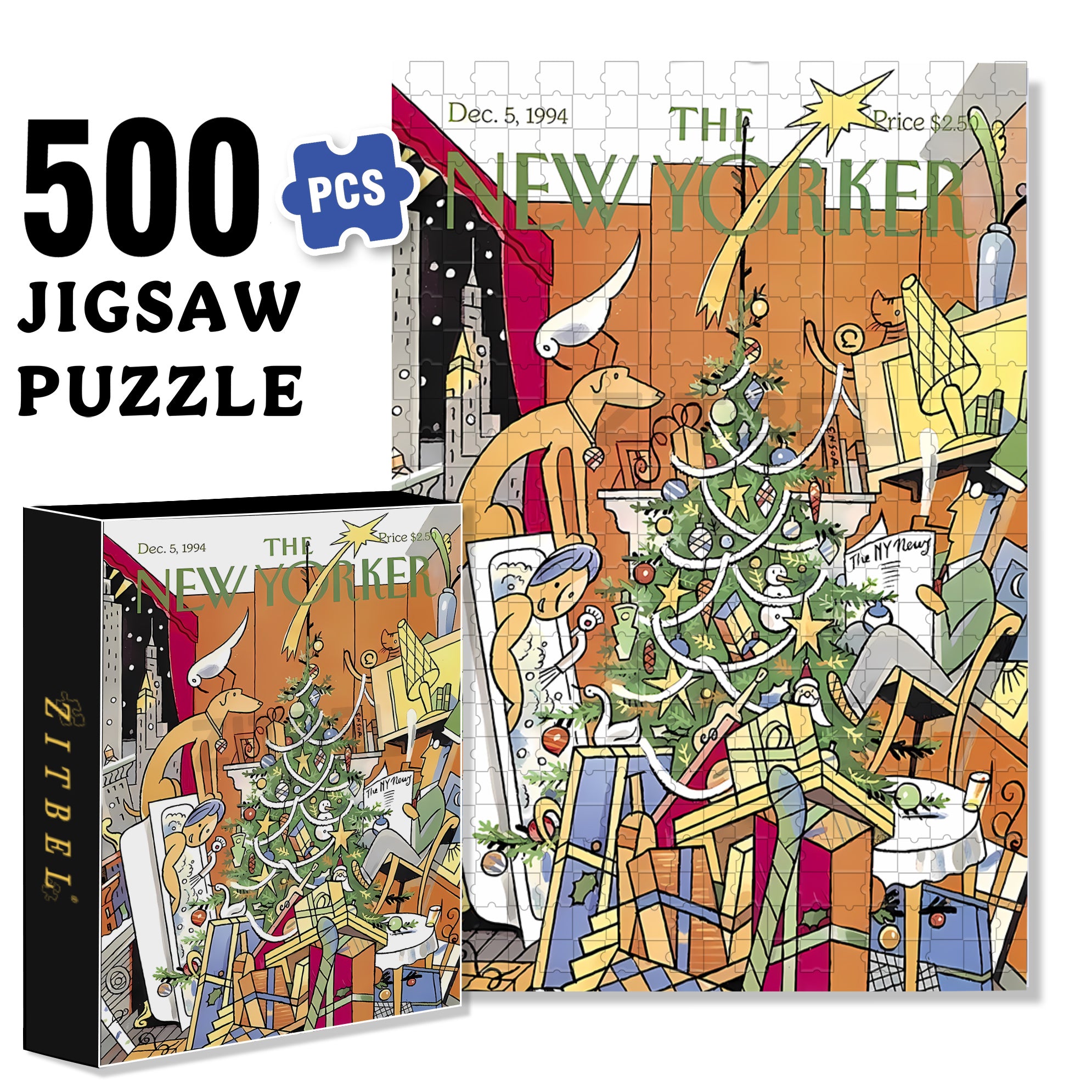 Utility Room 500pcs/1000pcs Jigsaw Puzzle, Scratch-Resistant, Interactive Family Game & Brain-Boosting DIY Decor, Perfect for Halloween, Christmas & New Year Gifts, Family Puzzle Game