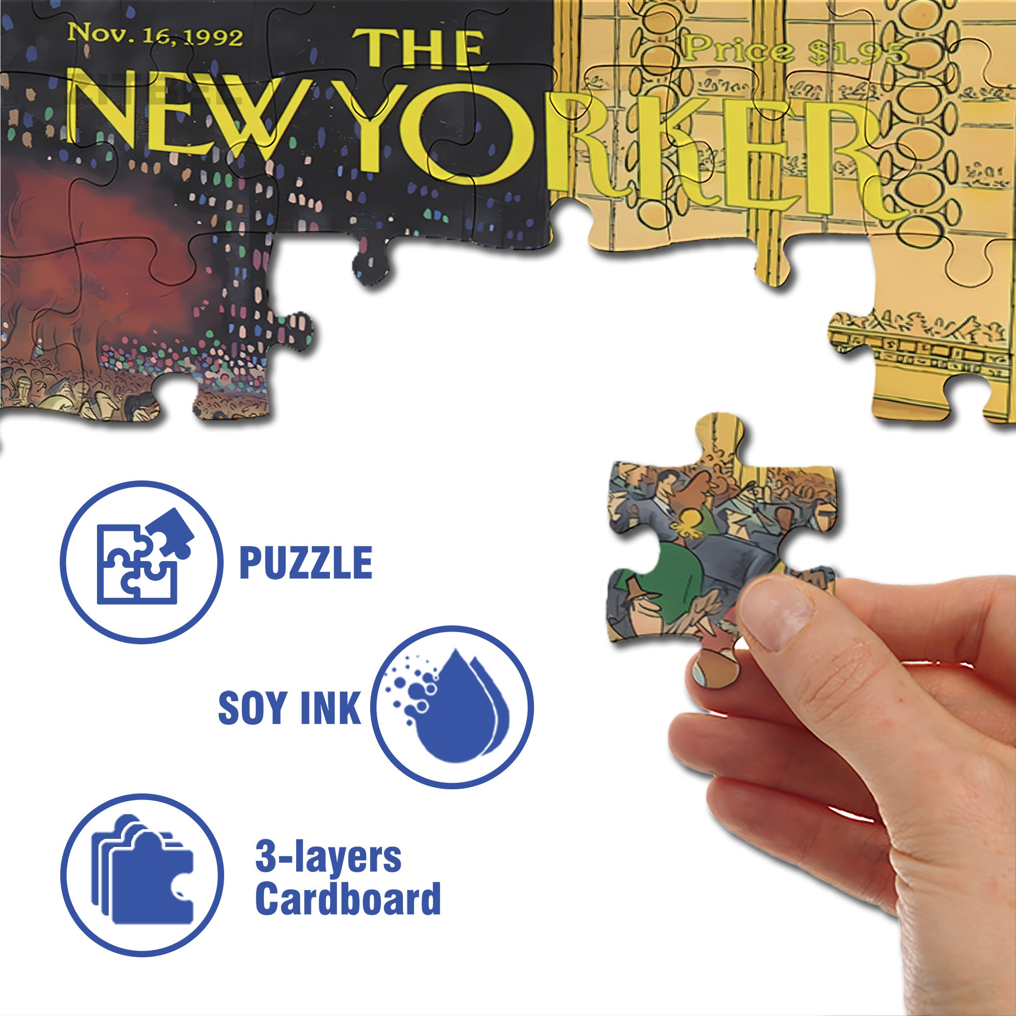 A Night at the Opera 500pcs/1000pcs Jigsaw Puzzle, Scratch-Resistant, Interactive Family Game & Brain-Boosting DIY Decor, Perfect for Halloween, Christmas & New Year Gifts, Family Puzzle Game