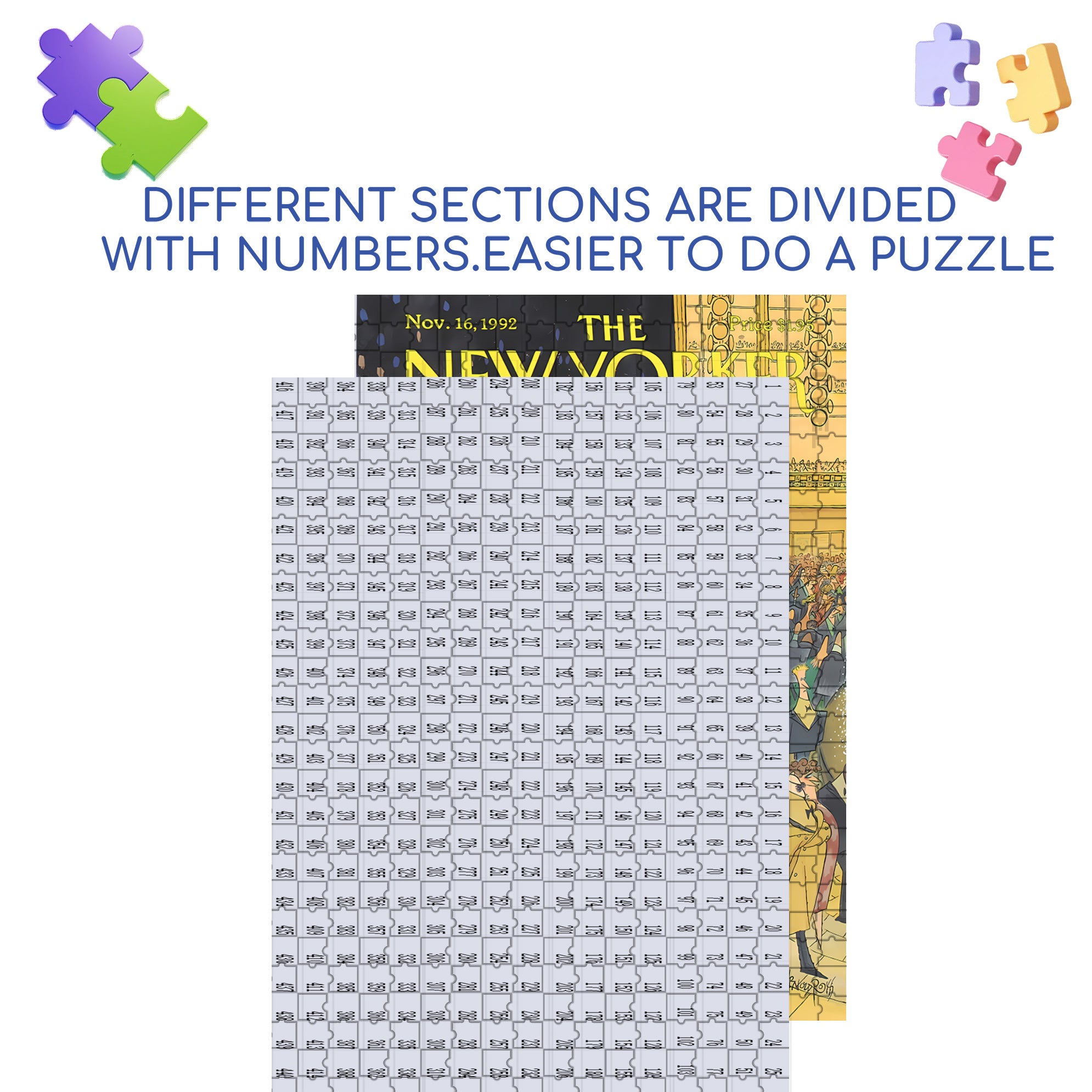 A Night at the Opera 500pcs/1000pcs Jigsaw Puzzle, Scratch-Resistant, Interactive Family Game & Brain-Boosting DIY Decor, Perfect for Halloween, Christmas & New Year Gifts, Family Puzzle Game