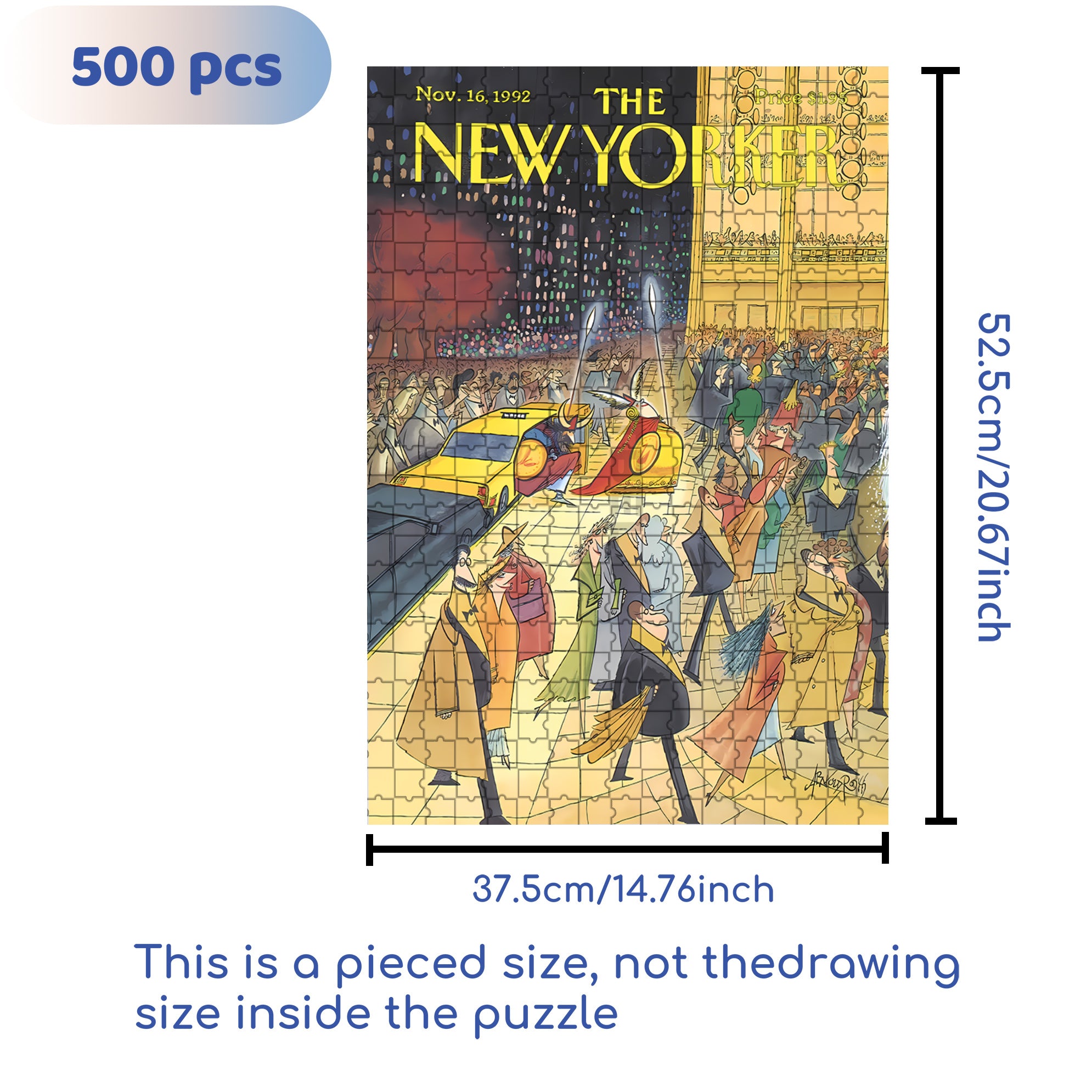 A Night at the Opera 500pcs/1000pcs Jigsaw Puzzle, Scratch-Resistant, Interactive Family Game & Brain-Boosting DIY Decor, Perfect for Halloween, Christmas & New Year Gifts, Family Puzzle Game