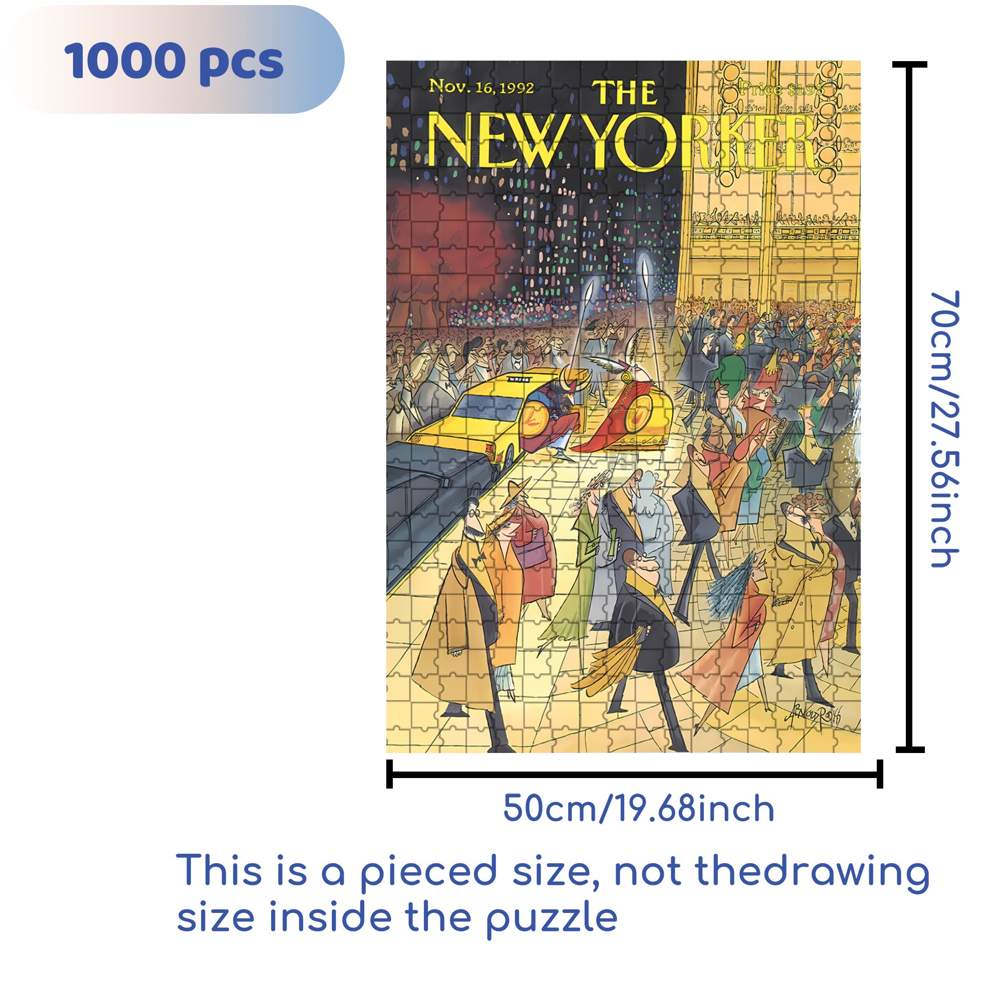 A Night at the Opera 500pcs/1000pcs Jigsaw Puzzle, Scratch-Resistant, Interactive Family Game & Brain-Boosting DIY Decor, Perfect for Halloween, Christmas & New Year Gifts, Family Puzzle Game