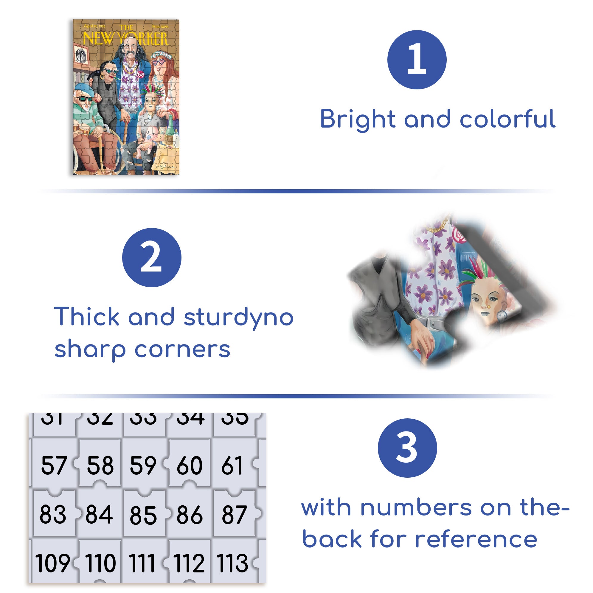 Avant-garde Family 500pcs/1000pcs Jigsaw Puzzle, Scratch-Resistant, Interactive Family Game & Brain-Boosting DIY Decor, Perfect for Halloween, Christmas & New Year Gifts, Family Puzzle Game