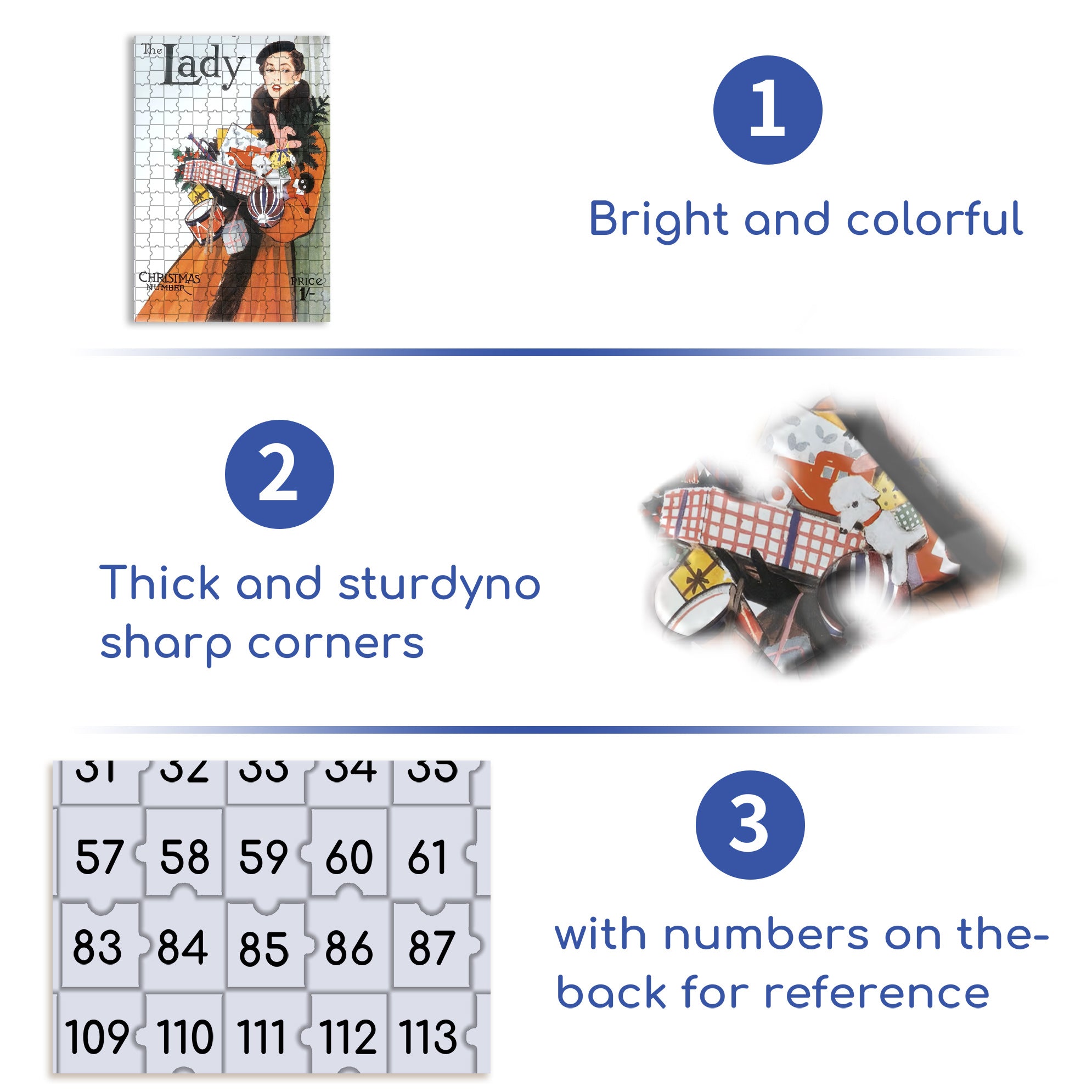 Circa Mid 1950s 500pcs/1000pcs Jigsaw Puzzle, Scratch-Resistant, Interactive Family Game & Brain-Boosting DIY Decor, Perfect for Halloween, Christmas & New Year Gifts, Family Puzzle Game