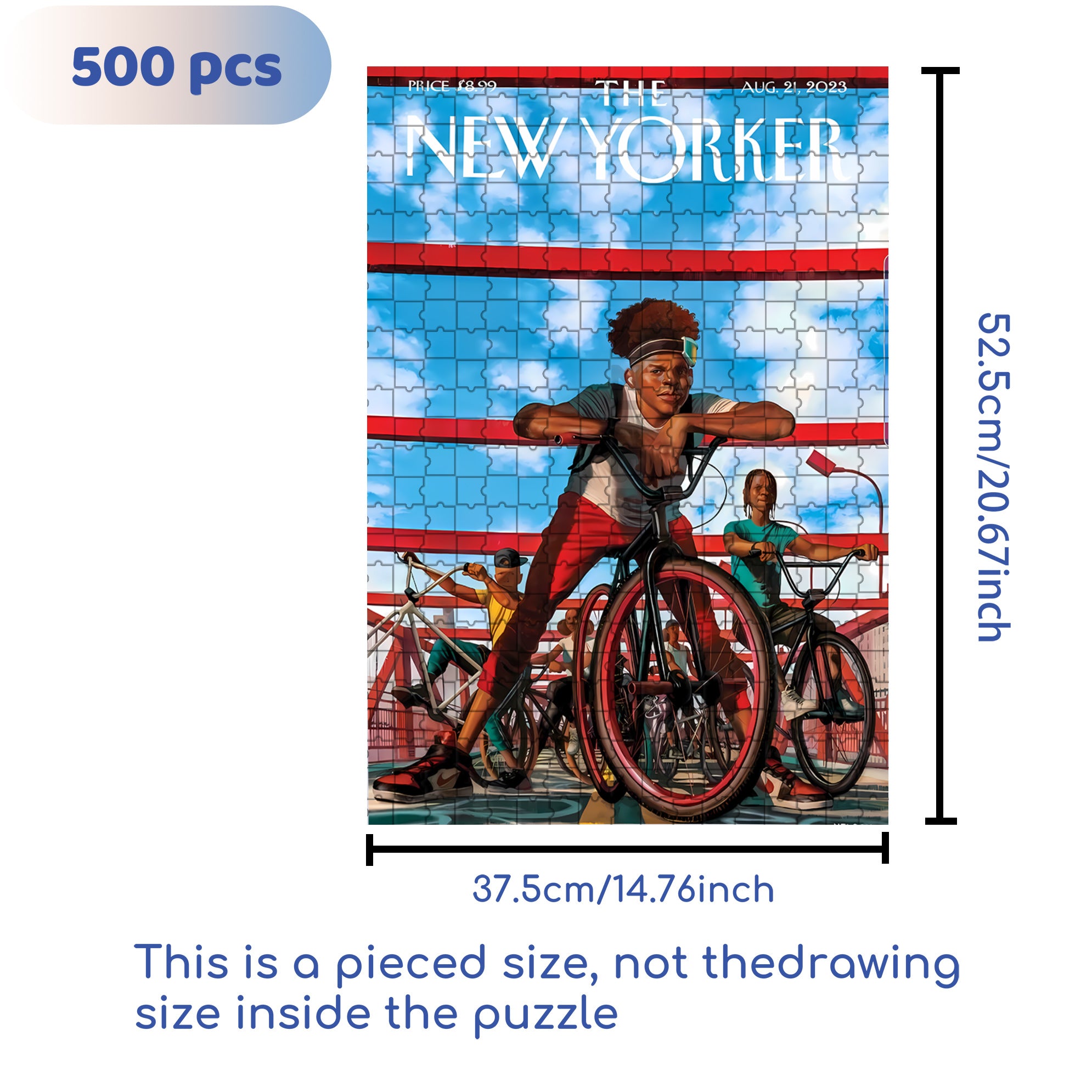 Cycling Enthusiasts 500pcs/1000pcs Jigsaw Puzzle, Scratch-Resistant, Interactive Family Game & Brain-Boosting DIY Decor, Perfect for Halloween, Christmas & New Year Gifts, Family Puzzle Game