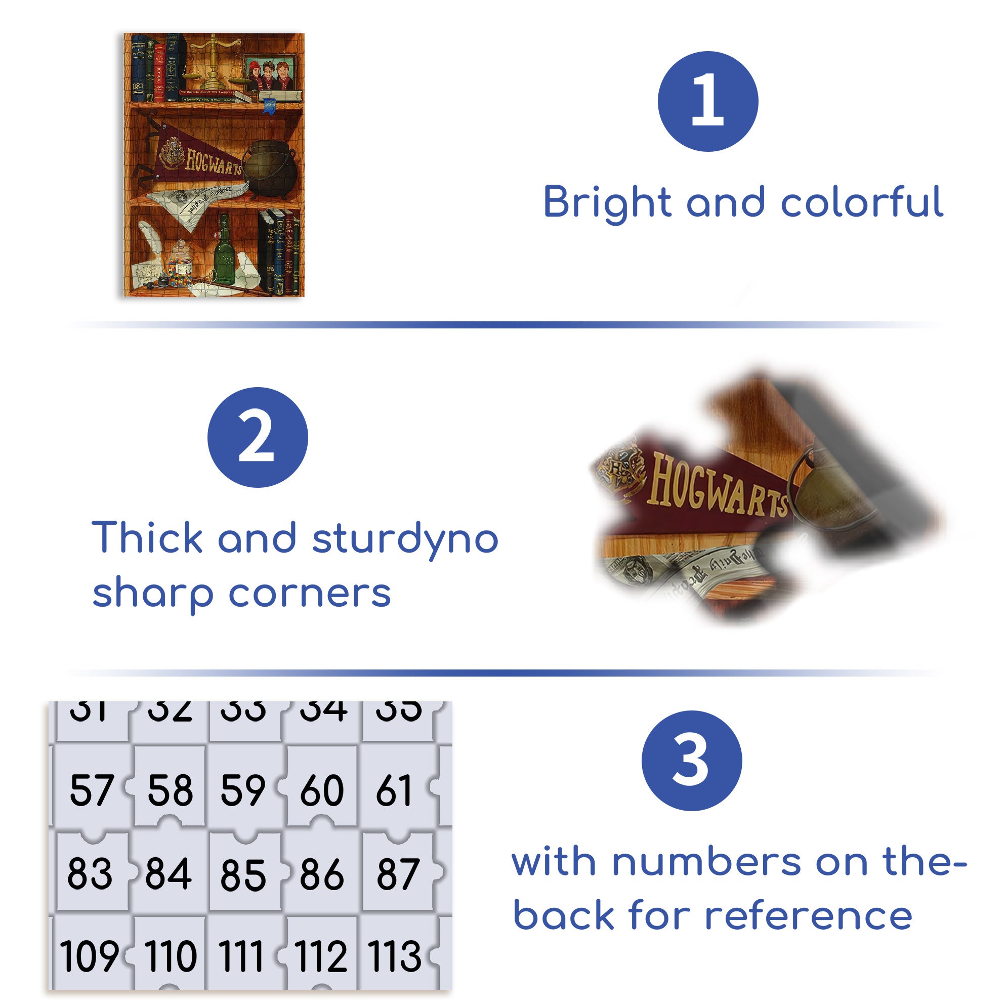 Fanatical Fans 500pcs/1000pcs Jigsaw Puzzle, Scratch-Resistant, Interactive Family Game & Brain-Boosting DIY Decor, Perfect for Halloween, Christmas & New Year Gifts, Family Puzzle Game