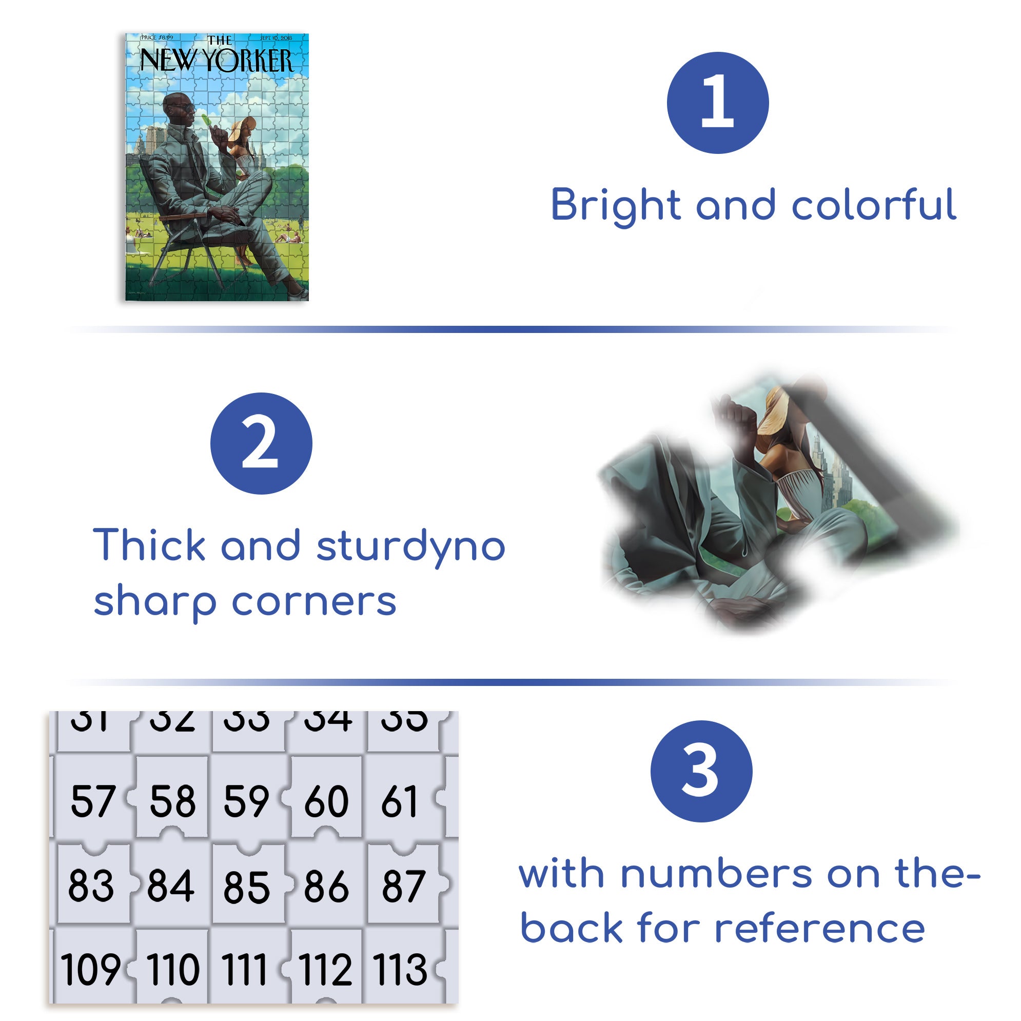 Gentleman 500pcs/1000pcs Jigsaw Puzzle, Scratch-Resistant, Interactive Family Game & Brain-Boosting DIY Decor, Perfect for Halloween, Christmas & New Year Gifts, Family Puzzle Game