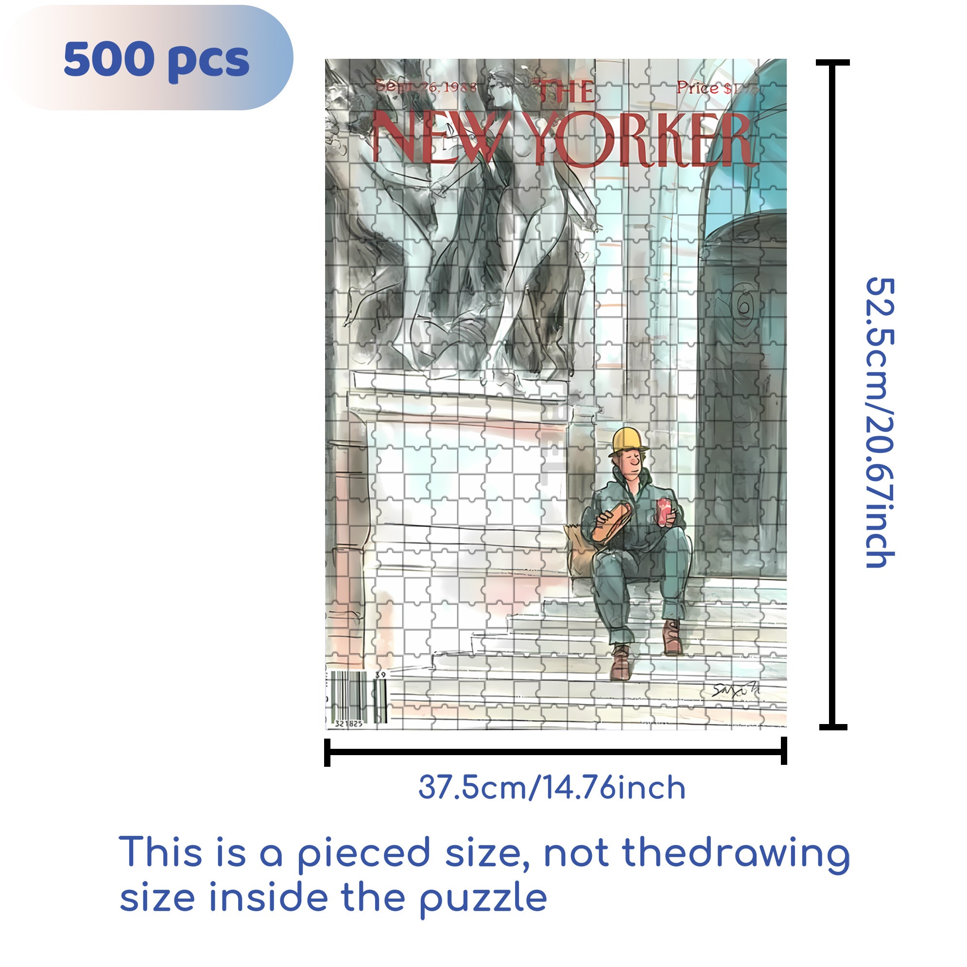 Hot Dog Lunch 500pcs/1000pcs Jigsaw Puzzle, Scratch-Resistant, Interactive Family Game & Brain-Boosting DIY Decor, Perfect for Halloween, Christmas & New Year Gifts, Family Puzzle Game